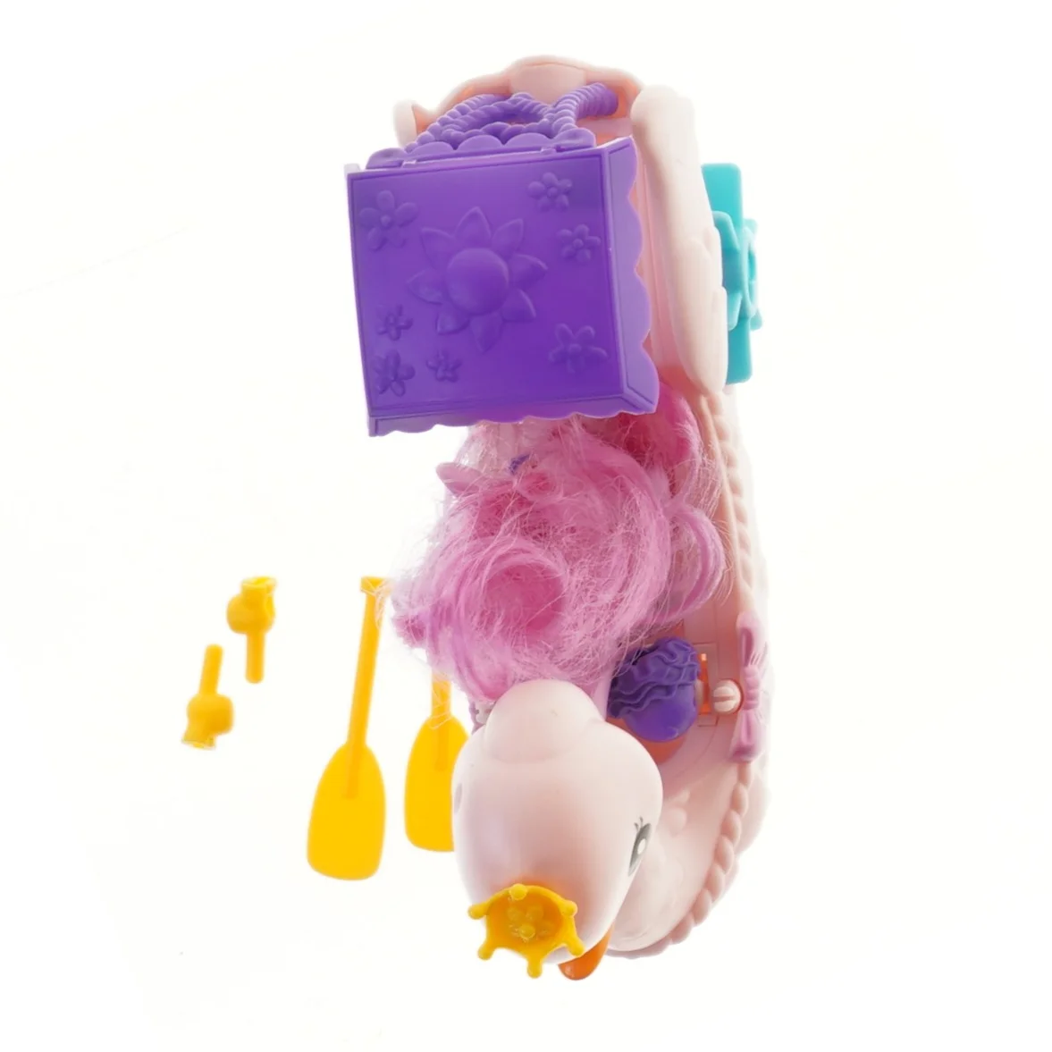 Legetøjssæt med ponysvane båd fra My little pony (str. 20x16,5x6 cm)