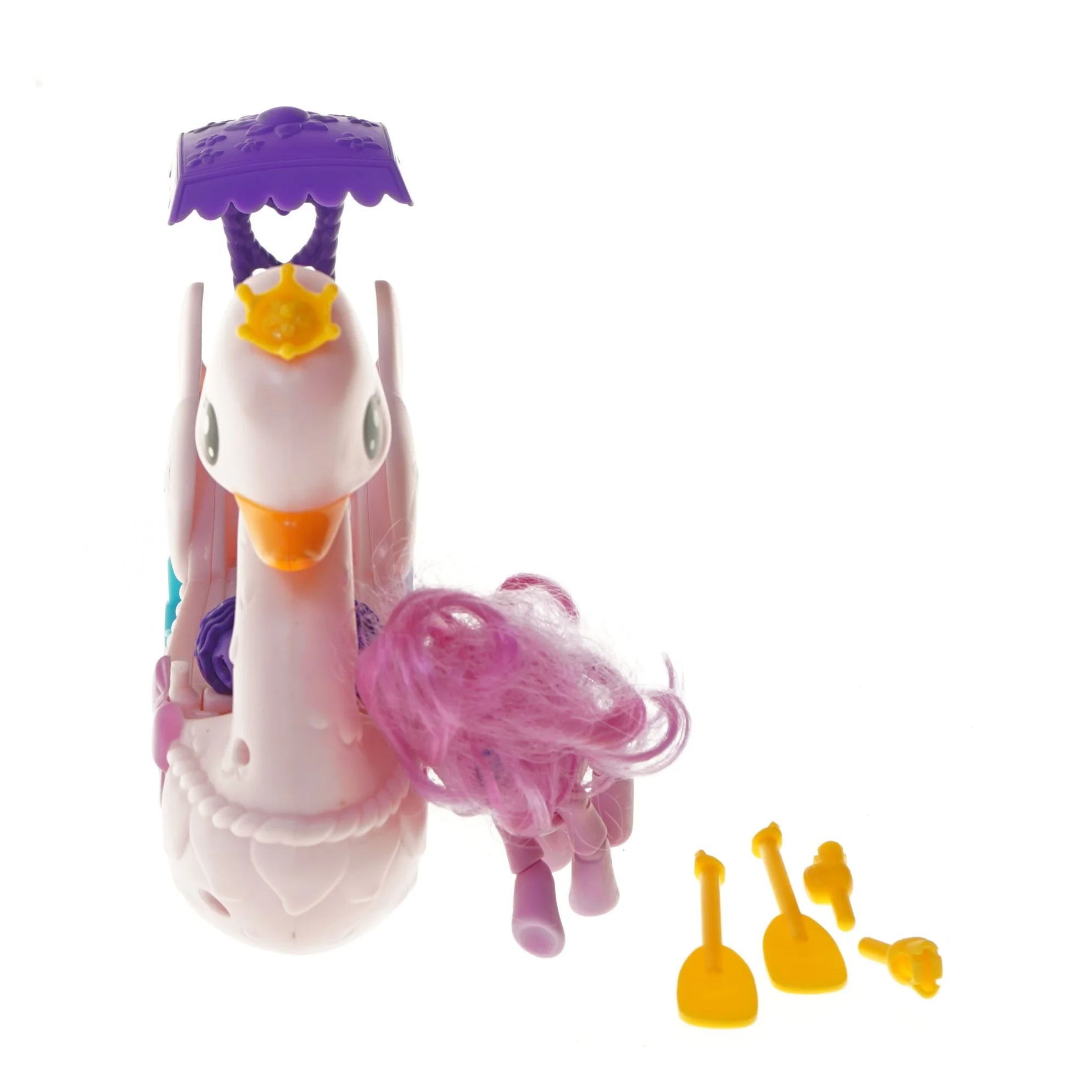 Legetøjssæt med ponysvane båd fra My little pony (str. 20x16,5x6 cm)