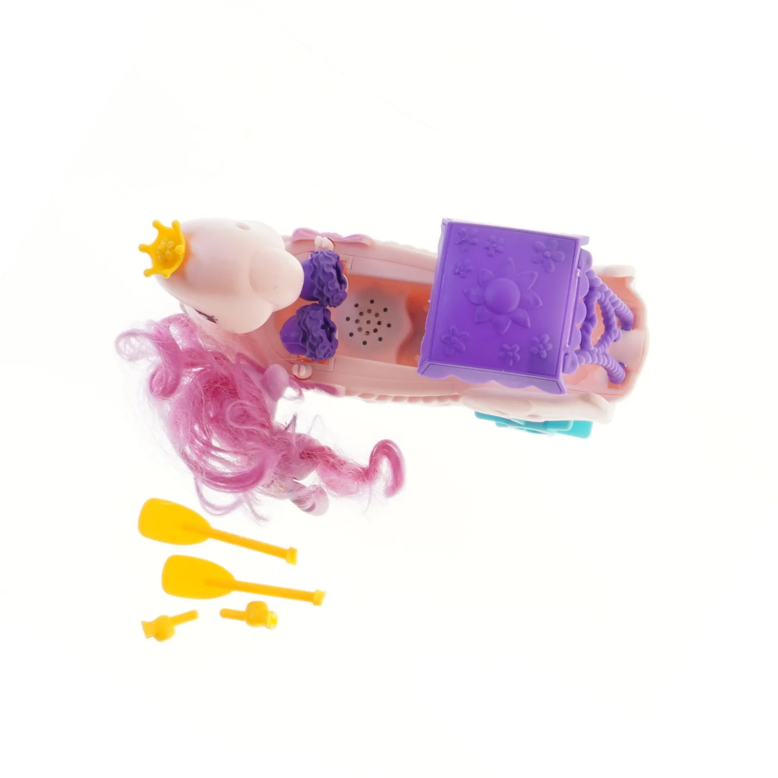 Legetøjssæt med ponysvane båd fra My little pony (str. 20x16,5x6 cm)