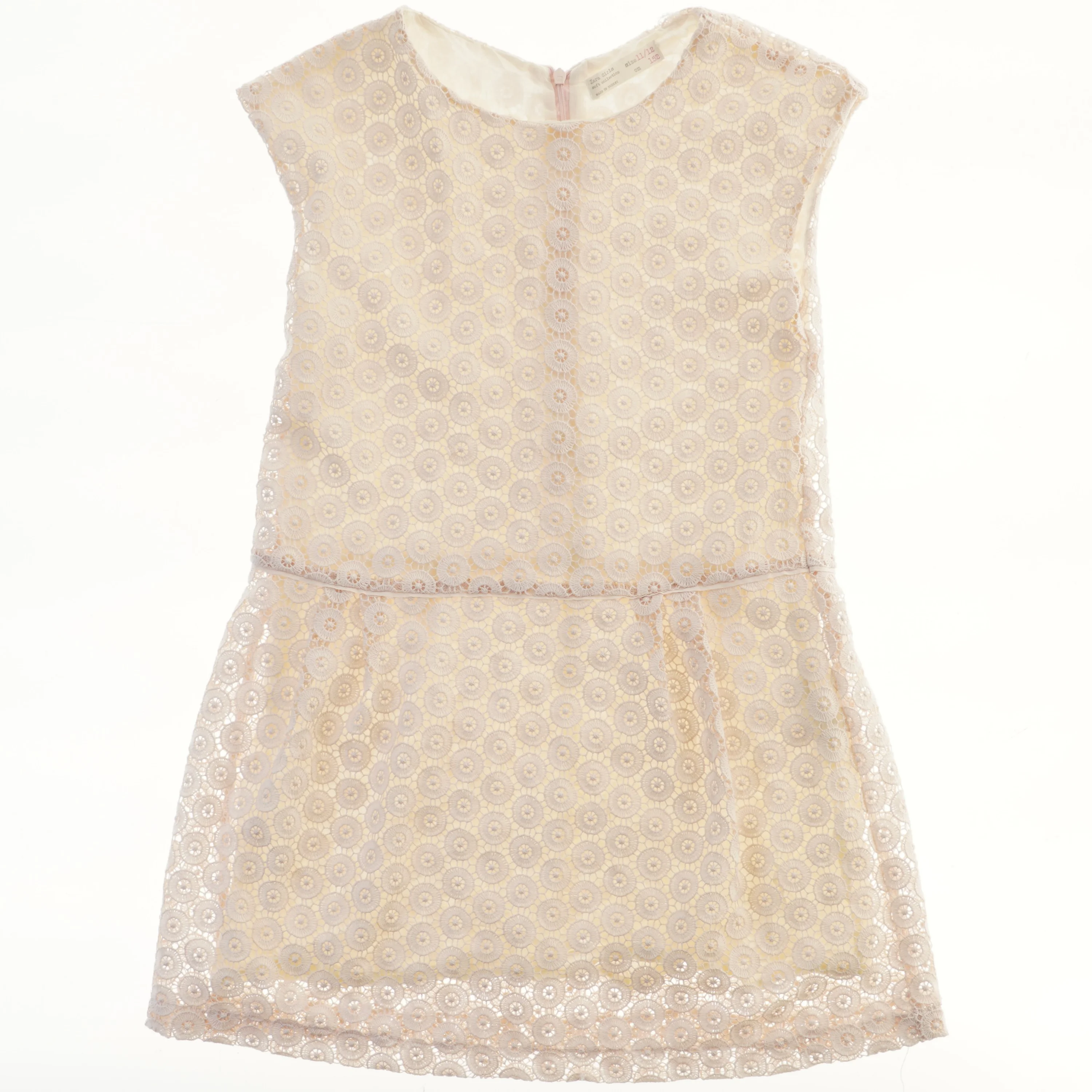 Blondekjole til b&oslash;rn fra Zara Girls (str. 152)