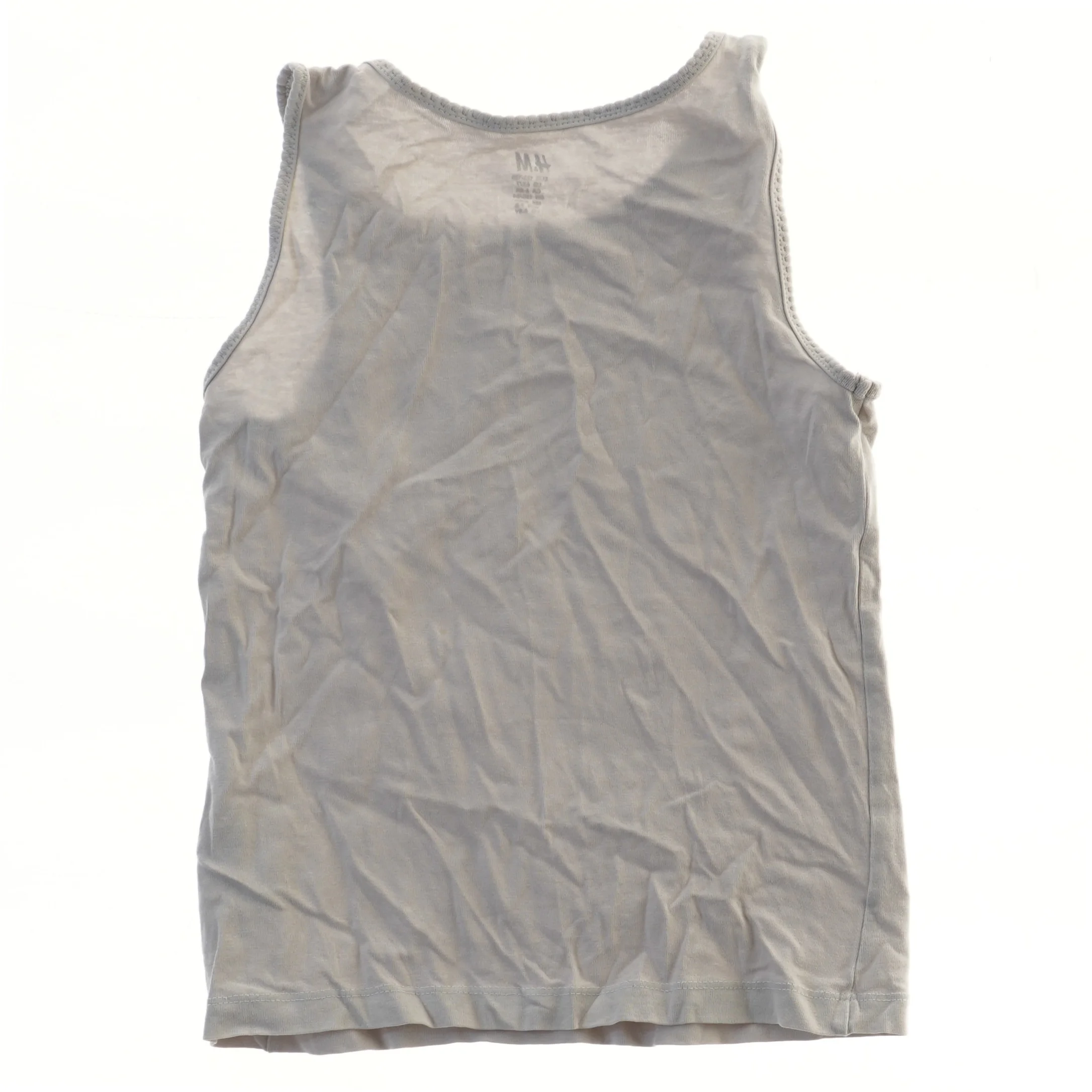 Lysegrå top fra H&M (str. 122)