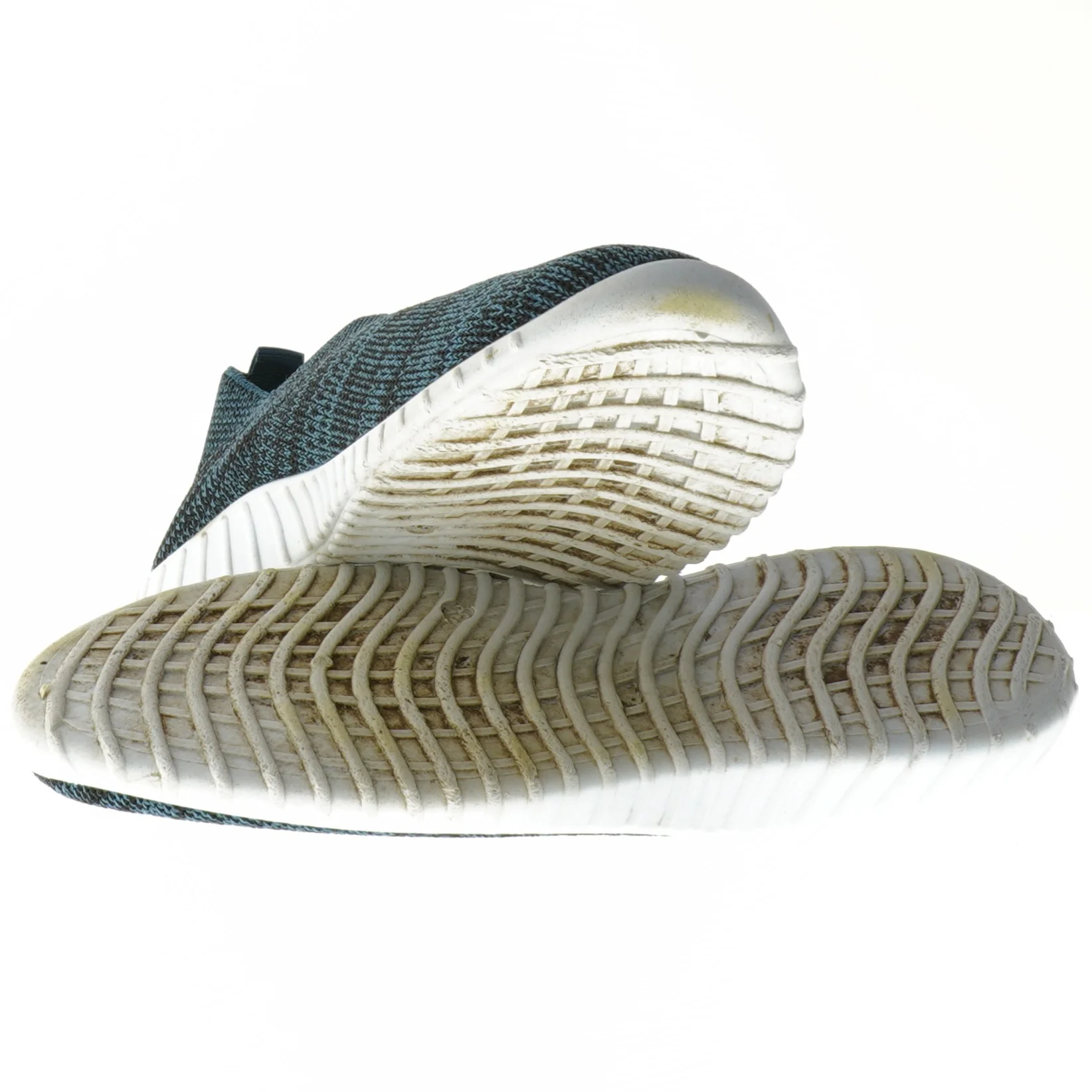 Blå sneakers i strik fra Elefanten (str. 35 )