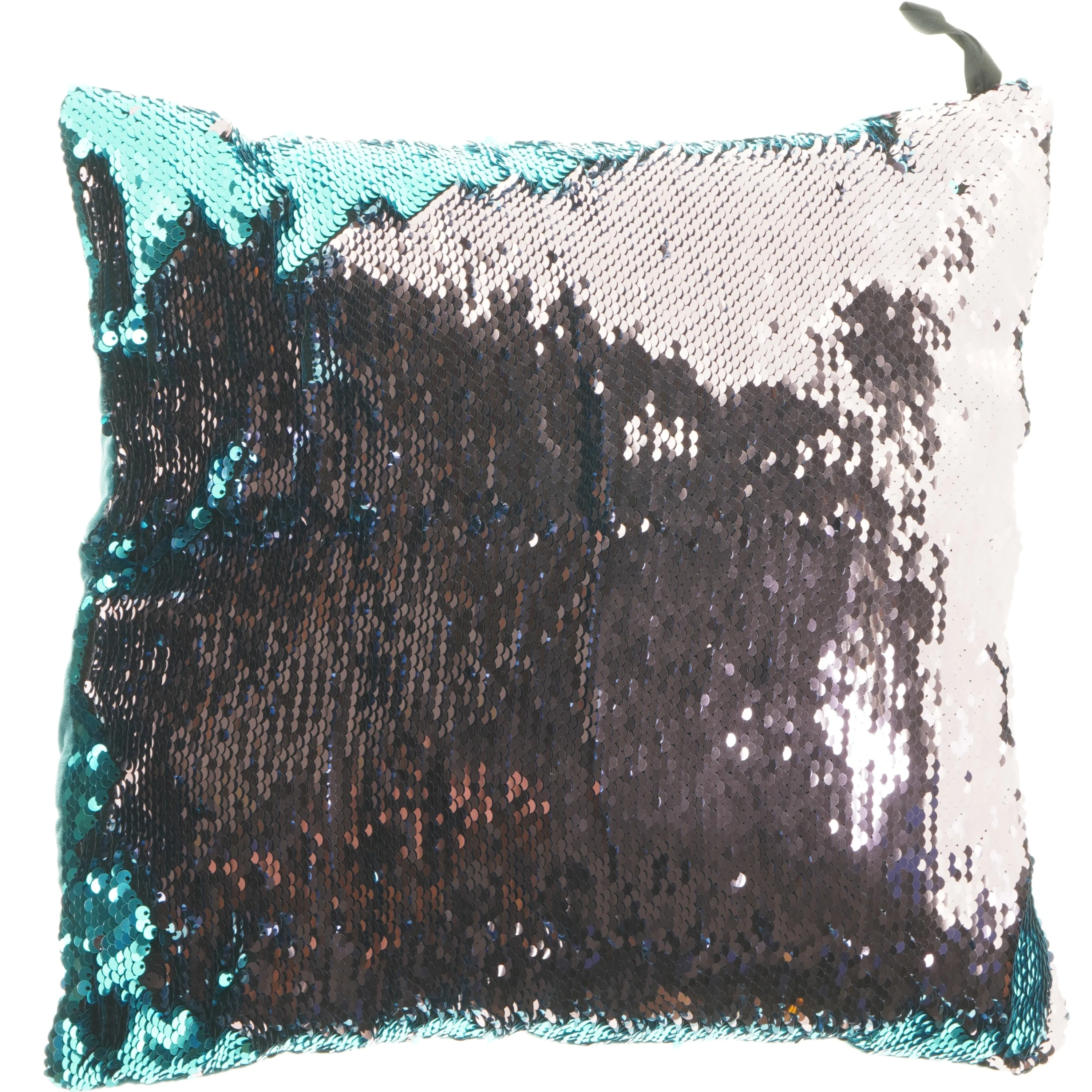 Pude med vendbare pailetter (str. 36x36 cm)