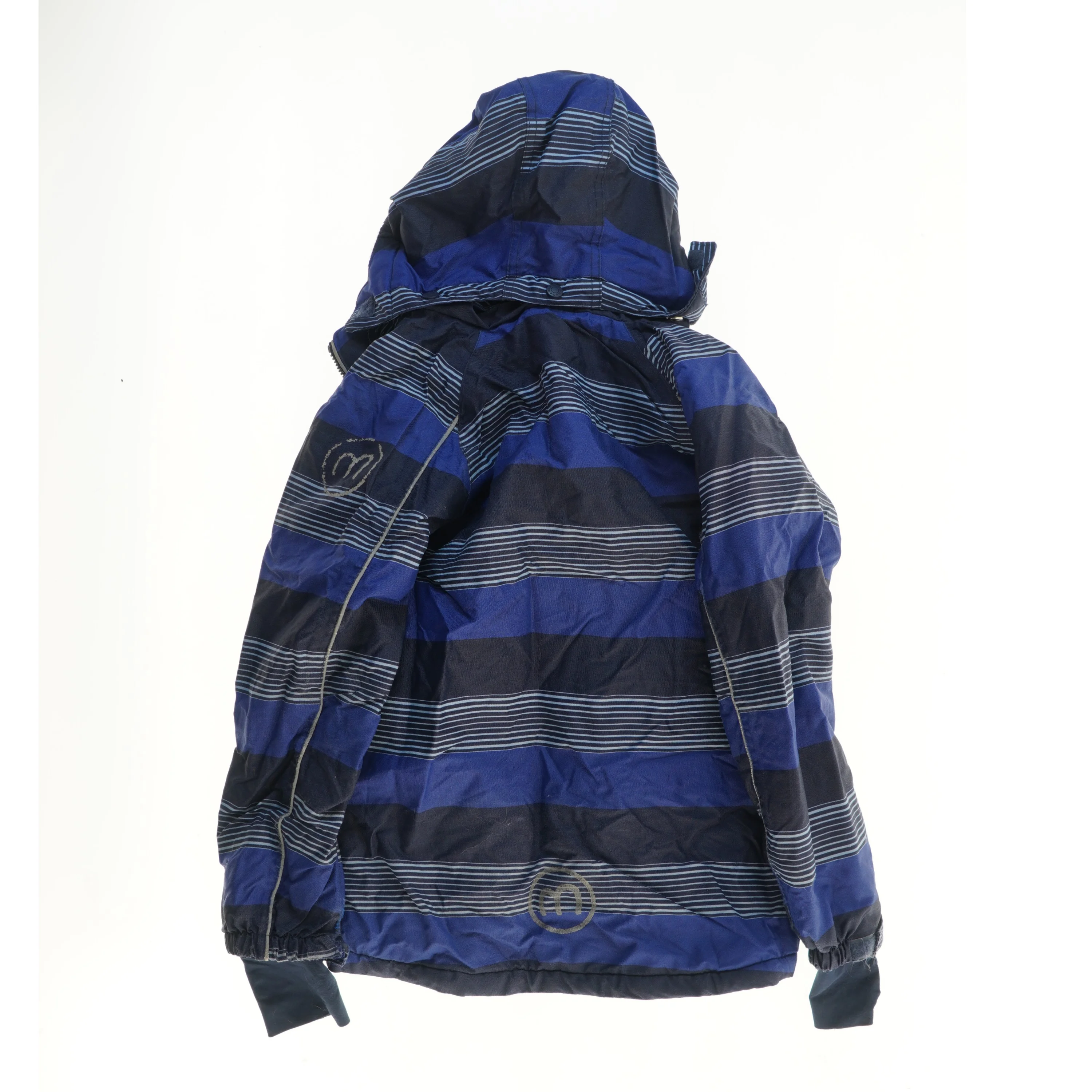 Vinterjakke med hætte fra Minymo (str. 146)