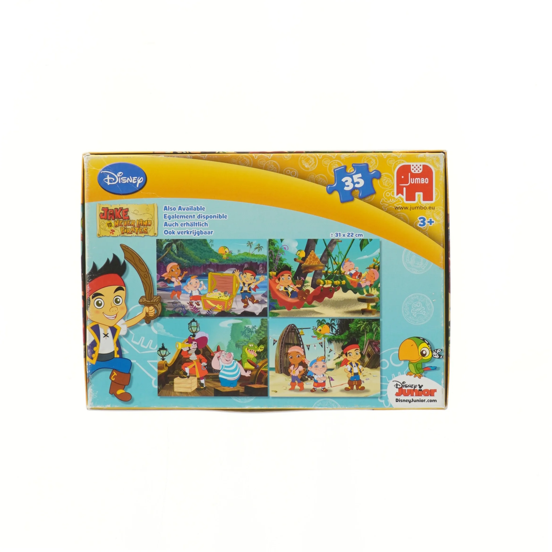 Disney Jumbo puslespil fra Disney (str. 4x32x20,5 cm)