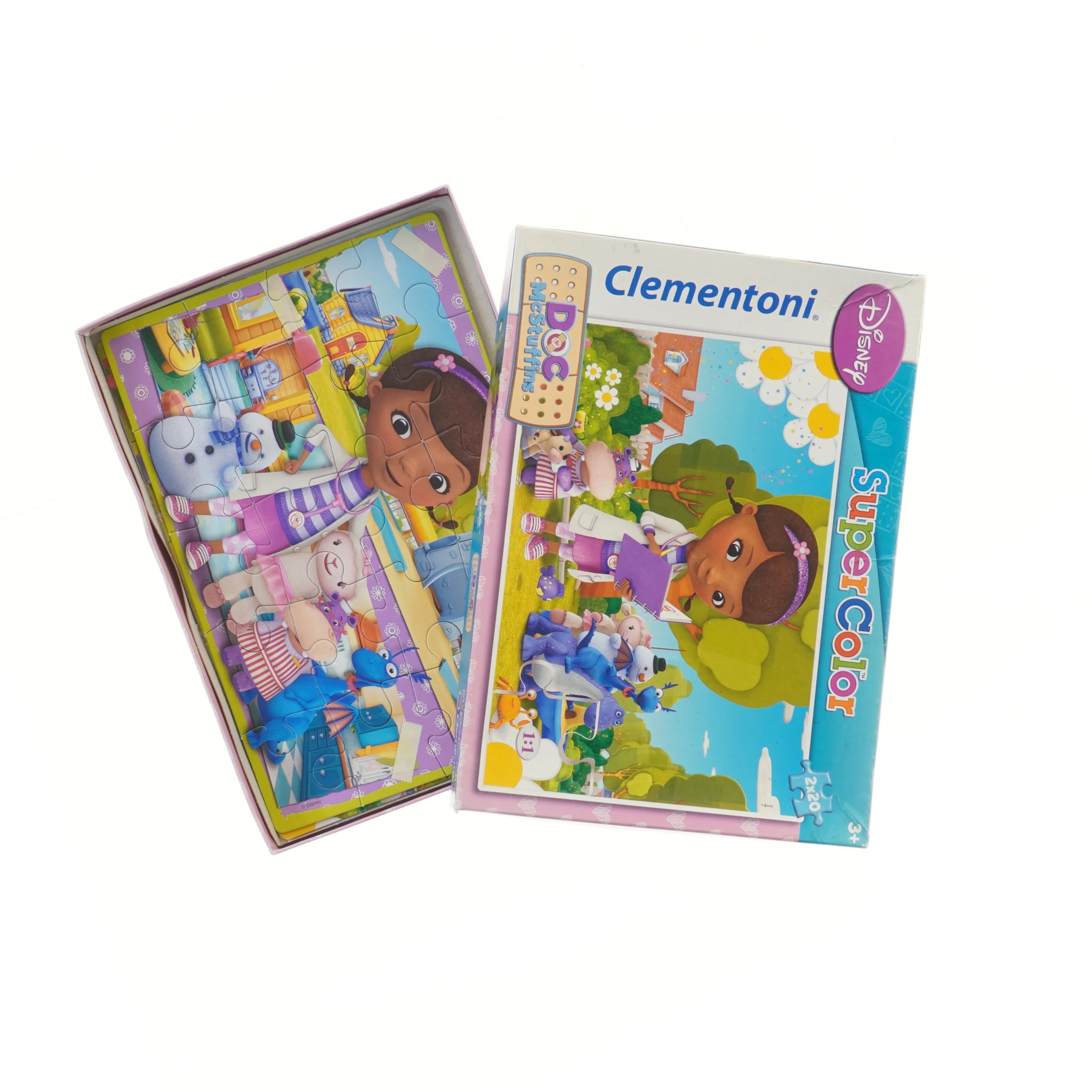 Disney Doc McStuffins puslespil fra Disney, Clementoni (str. 3x28x20 cm)