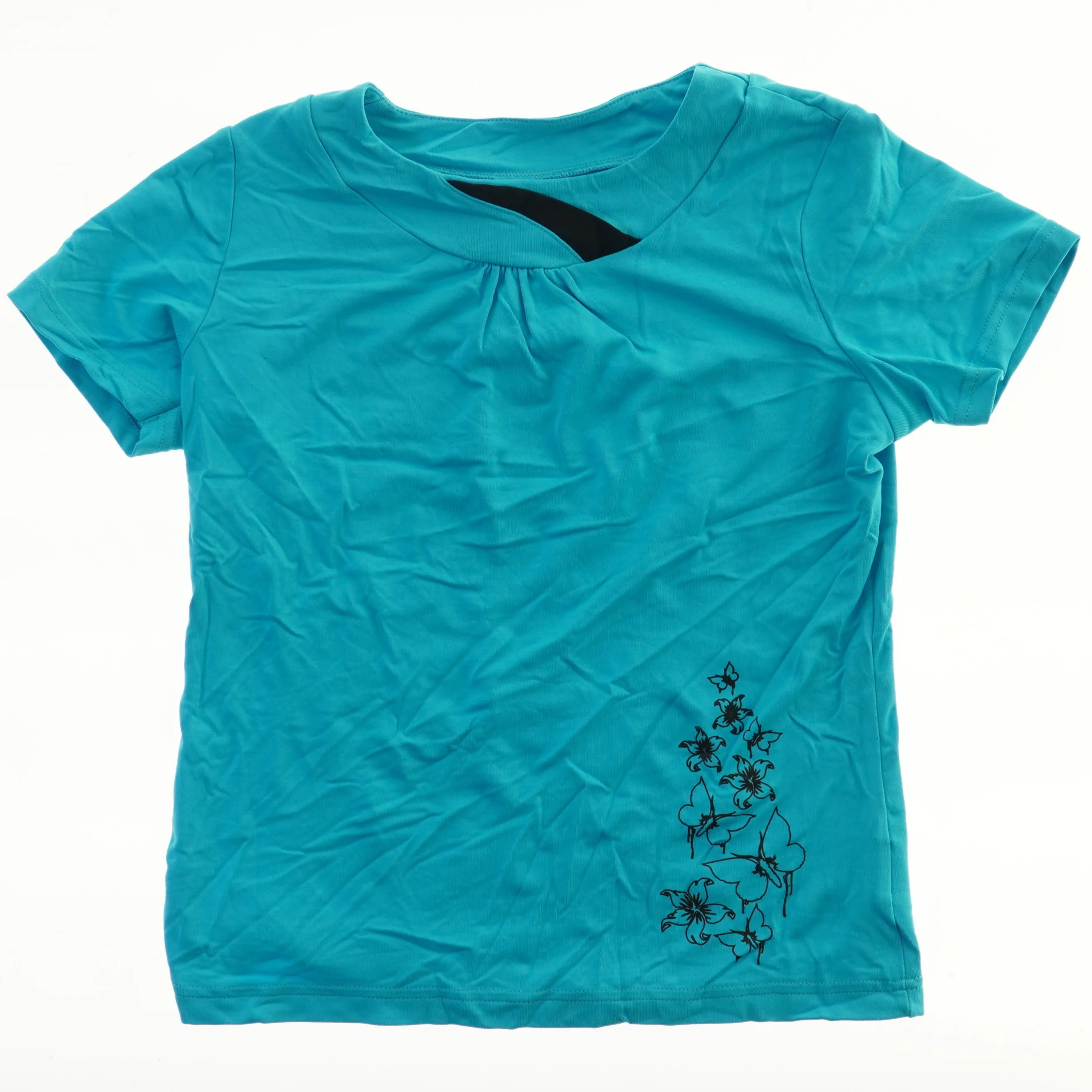 T-Shirt med dekorativt motiv fra Caritesport (str. 140)