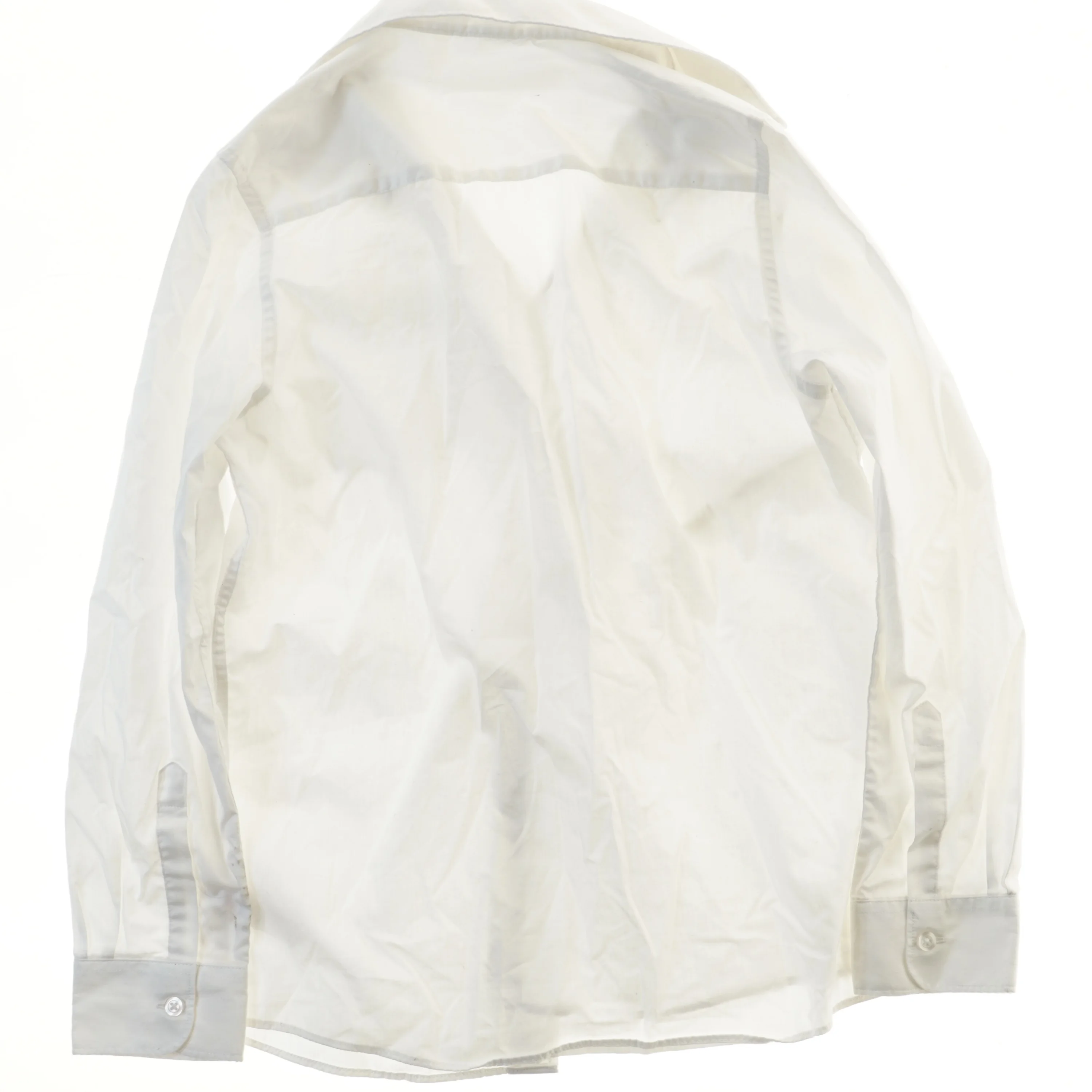 Hvid skjorte med lomme (str. 146)