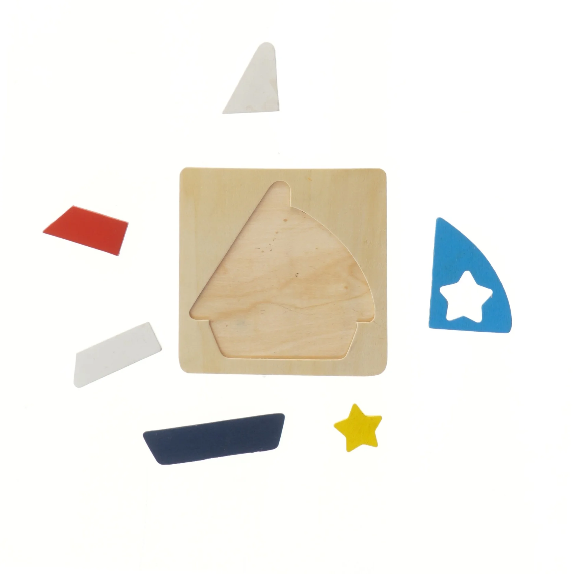 Båd puslespil (str. 15x15 cm)