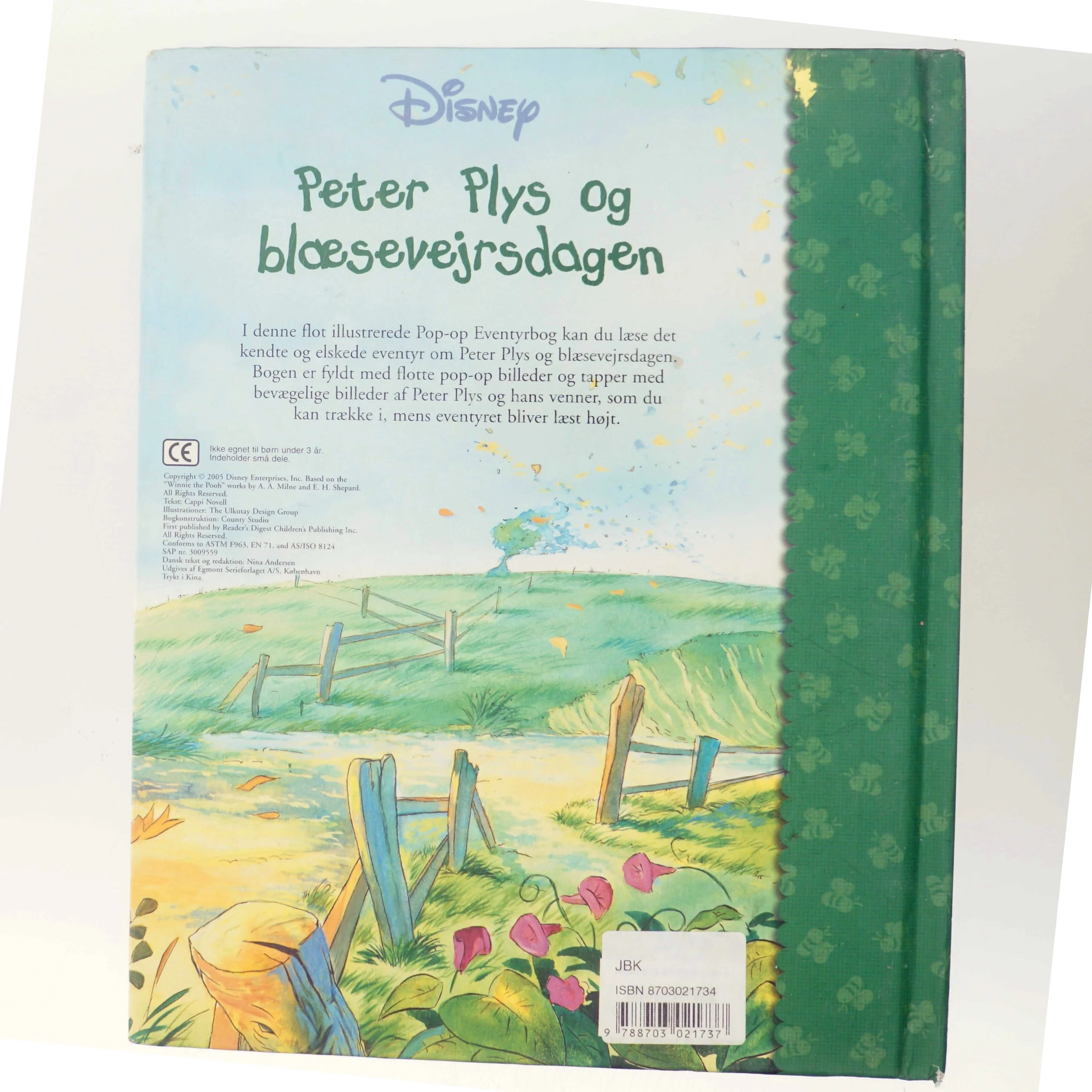 Peter Plys og blæsevejrsdagen (Bog)