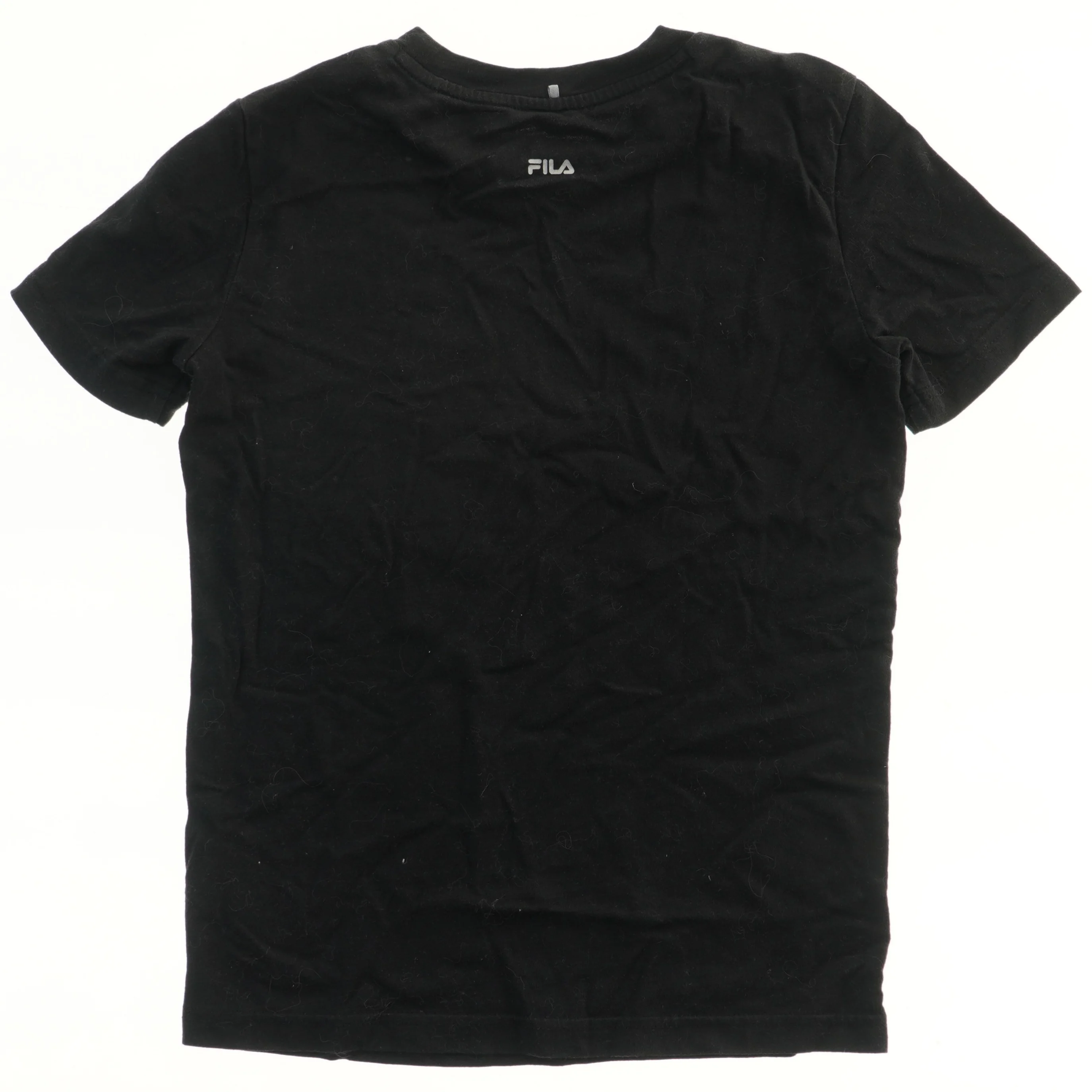 Sort T-shirt med logo fra Fila (str. 134)