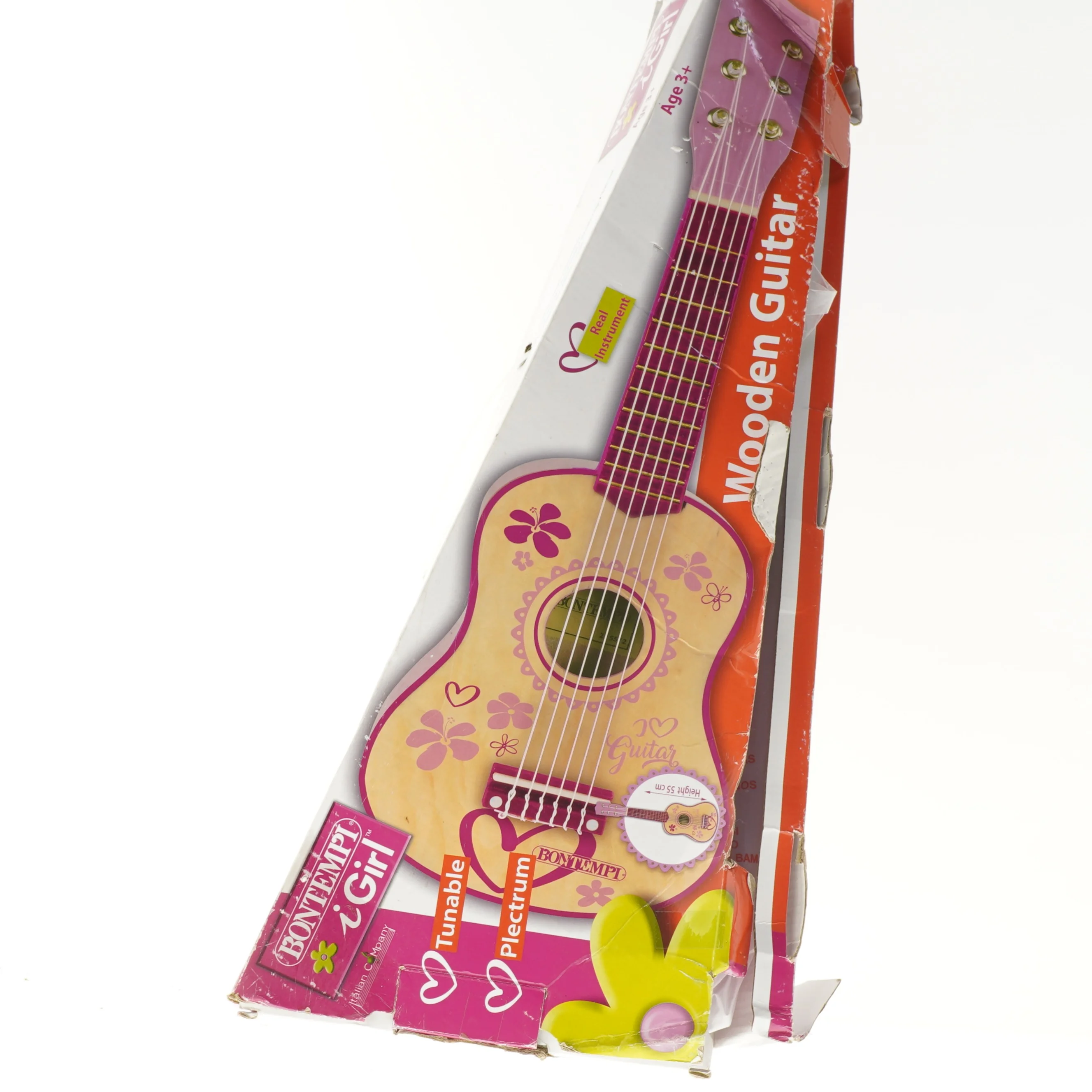 Børneguitar 54 cm fra Bontempi (str. 54 cm)