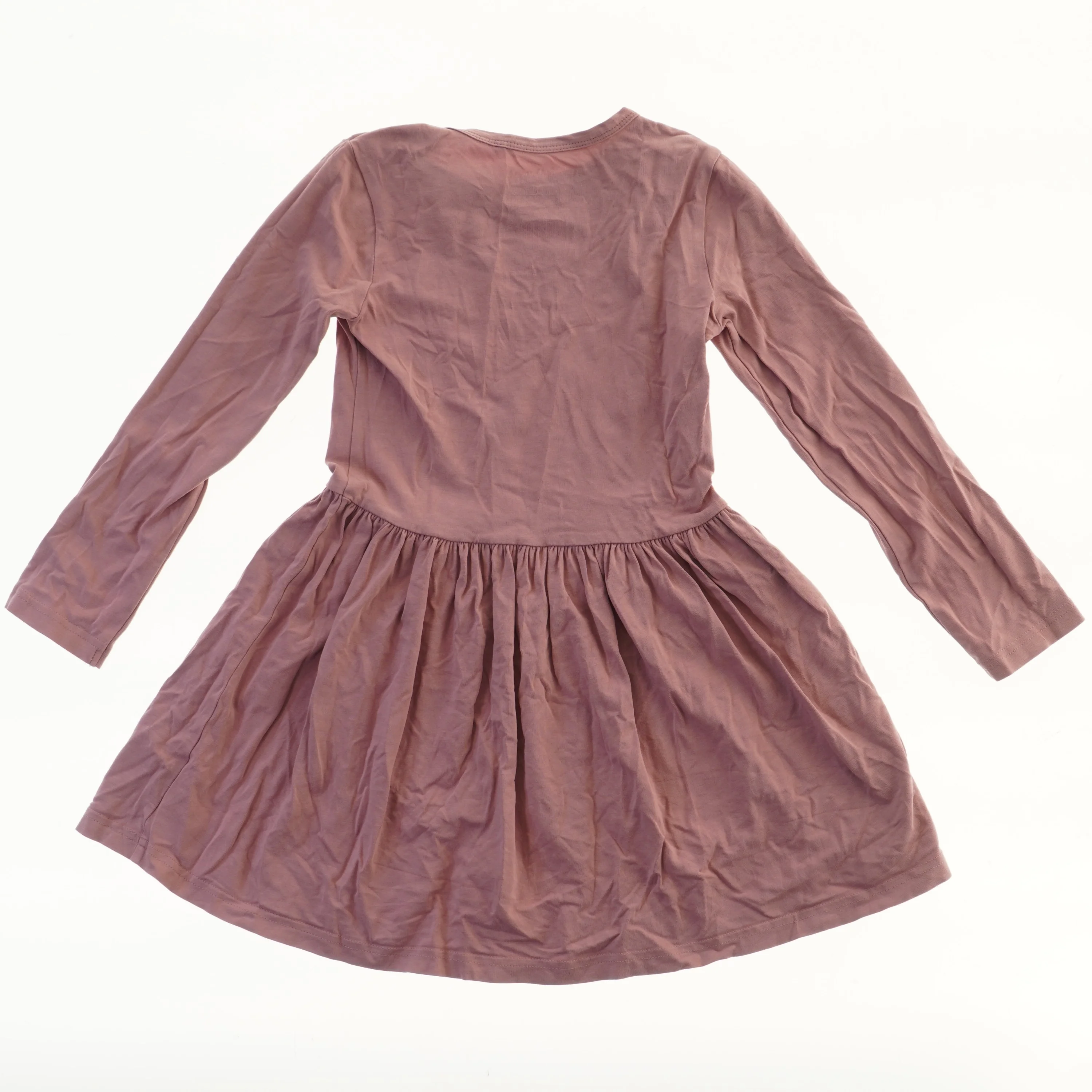 Langærmet kjole fra Green Cotton (str. 116)