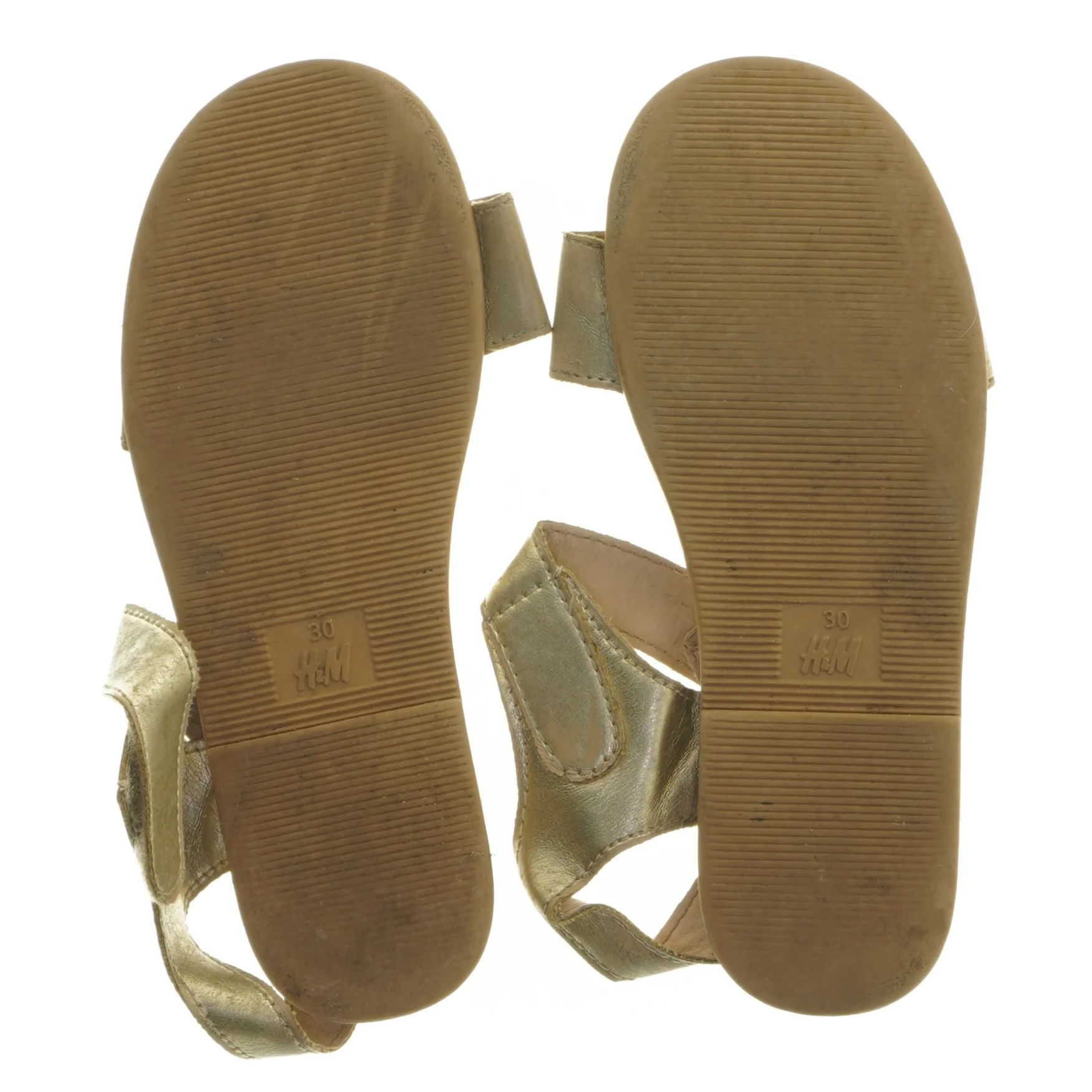 Guld sandaler til børn fra H&M (str. 30 )