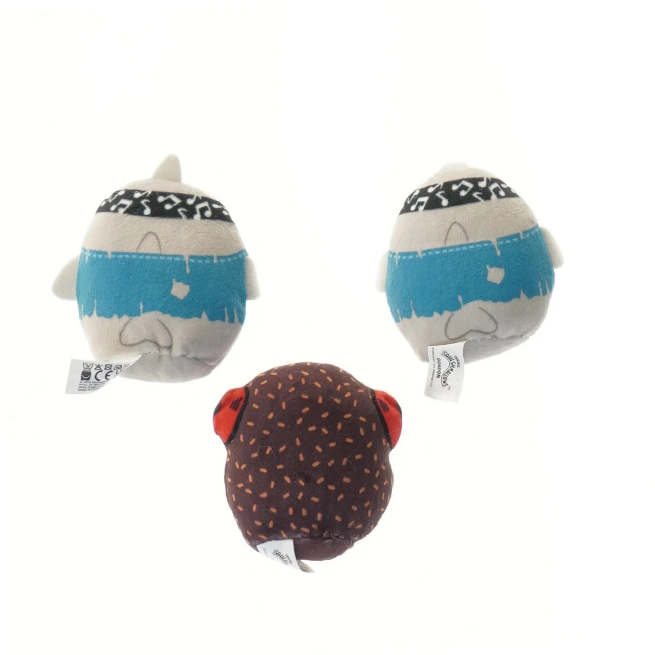 Sæt af små plysfigurer fra Squishmallows (str. 8 cm)