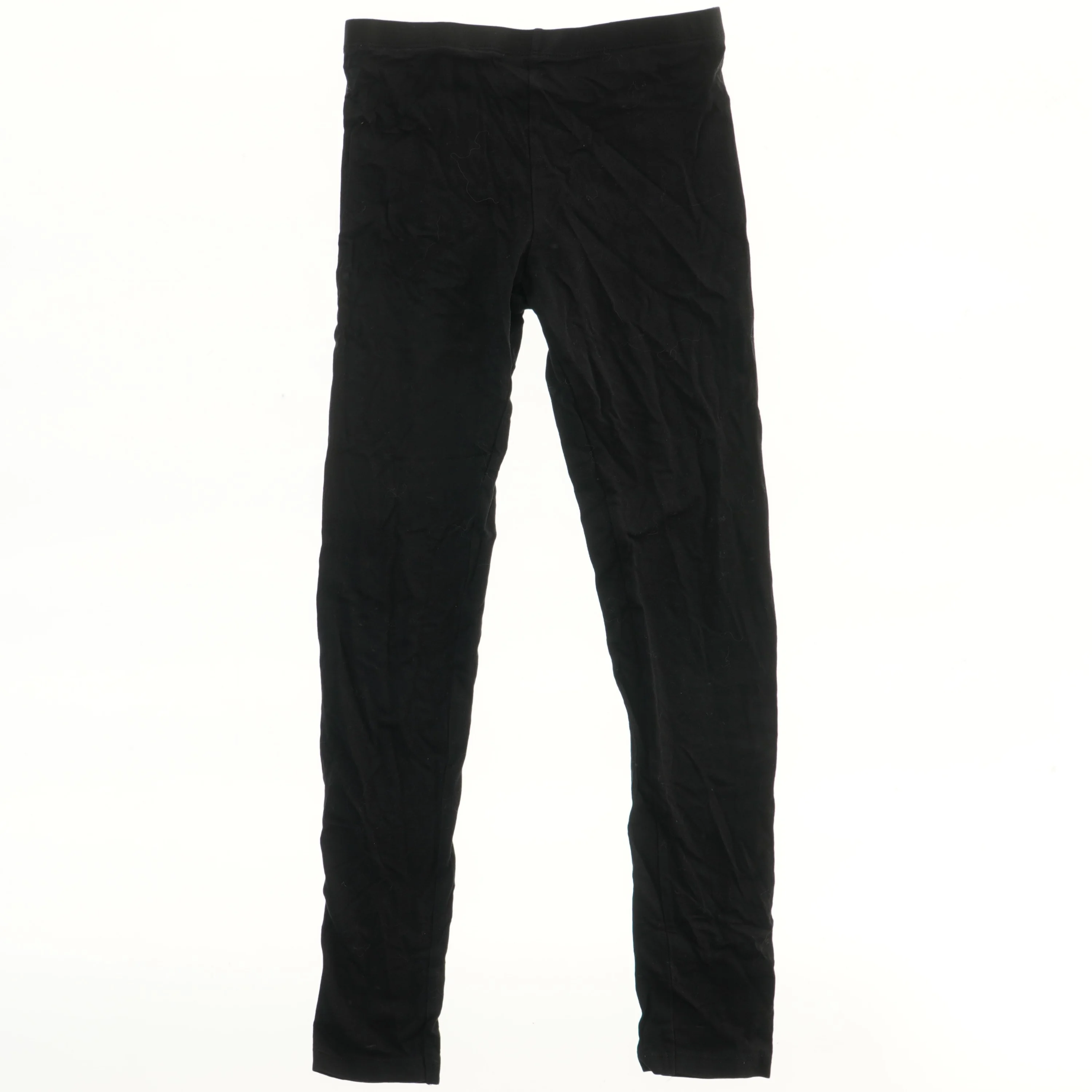 Lange sorte leggings fra H&M (str. 140)