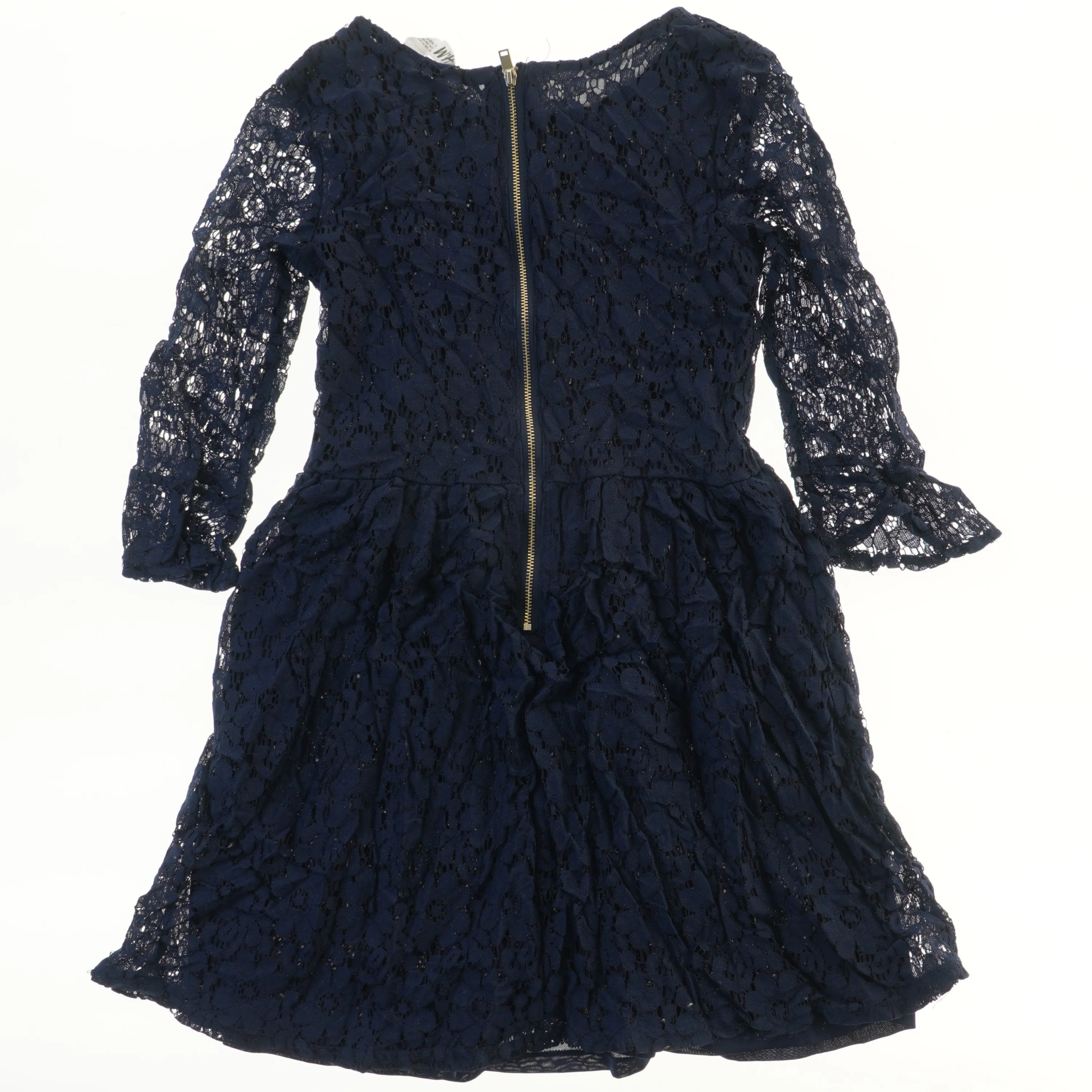 Blondekjole med lange ærmer fra H&M (str. 152)