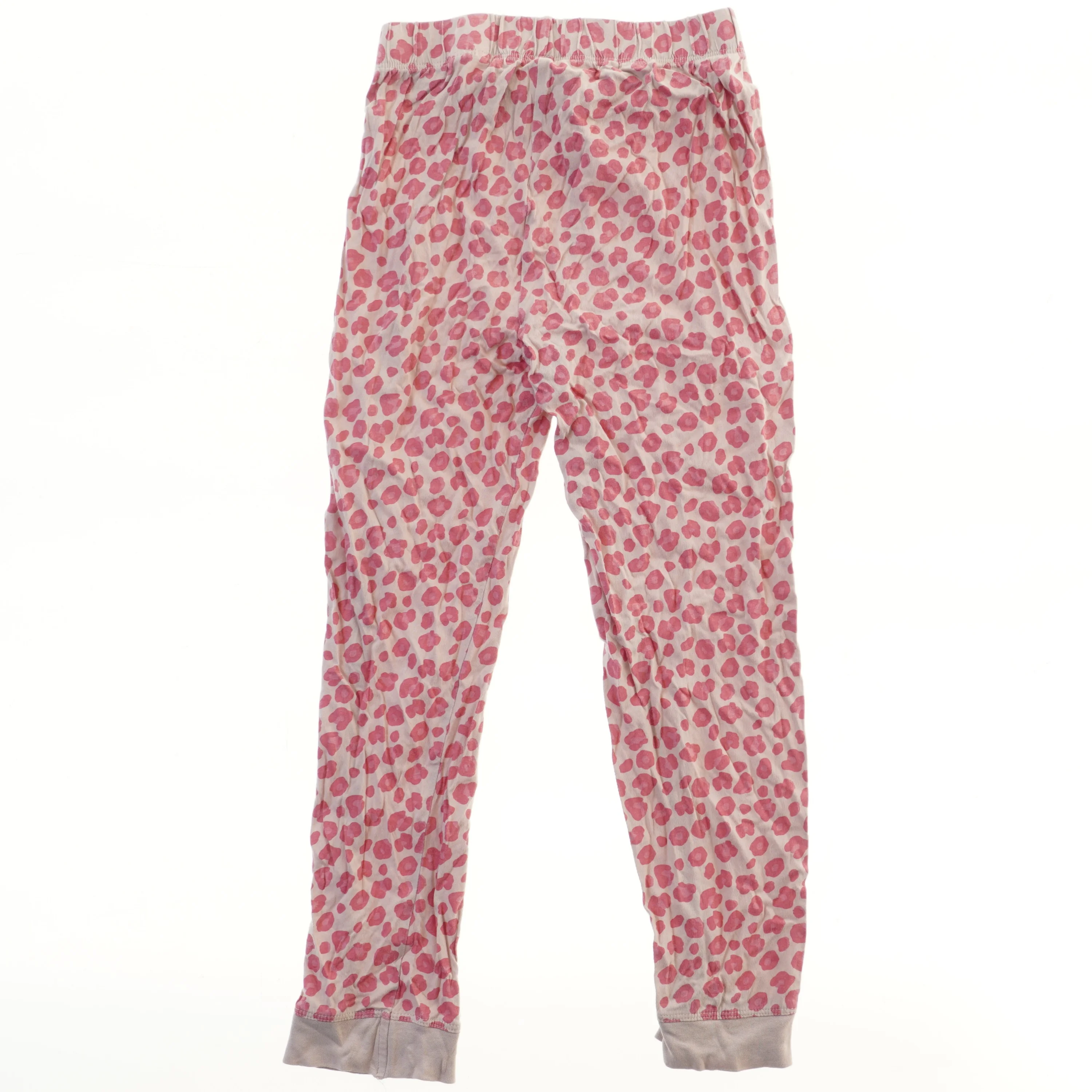 Børneleggings med pink leopardmønster fra VRS (str. 122)