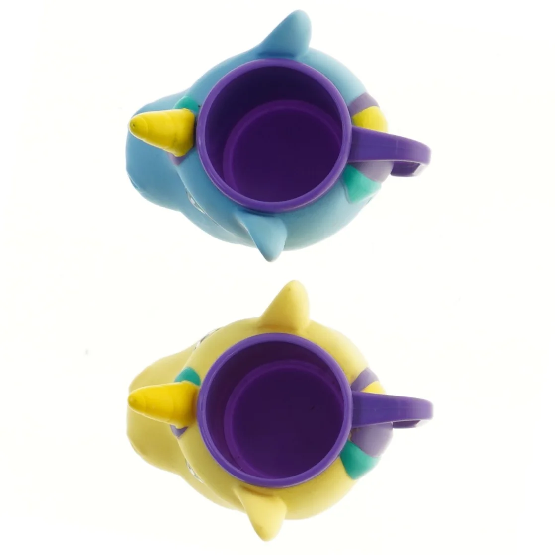 Sæt af enhjørning kopper (str. Ø 6,4x10 cm)