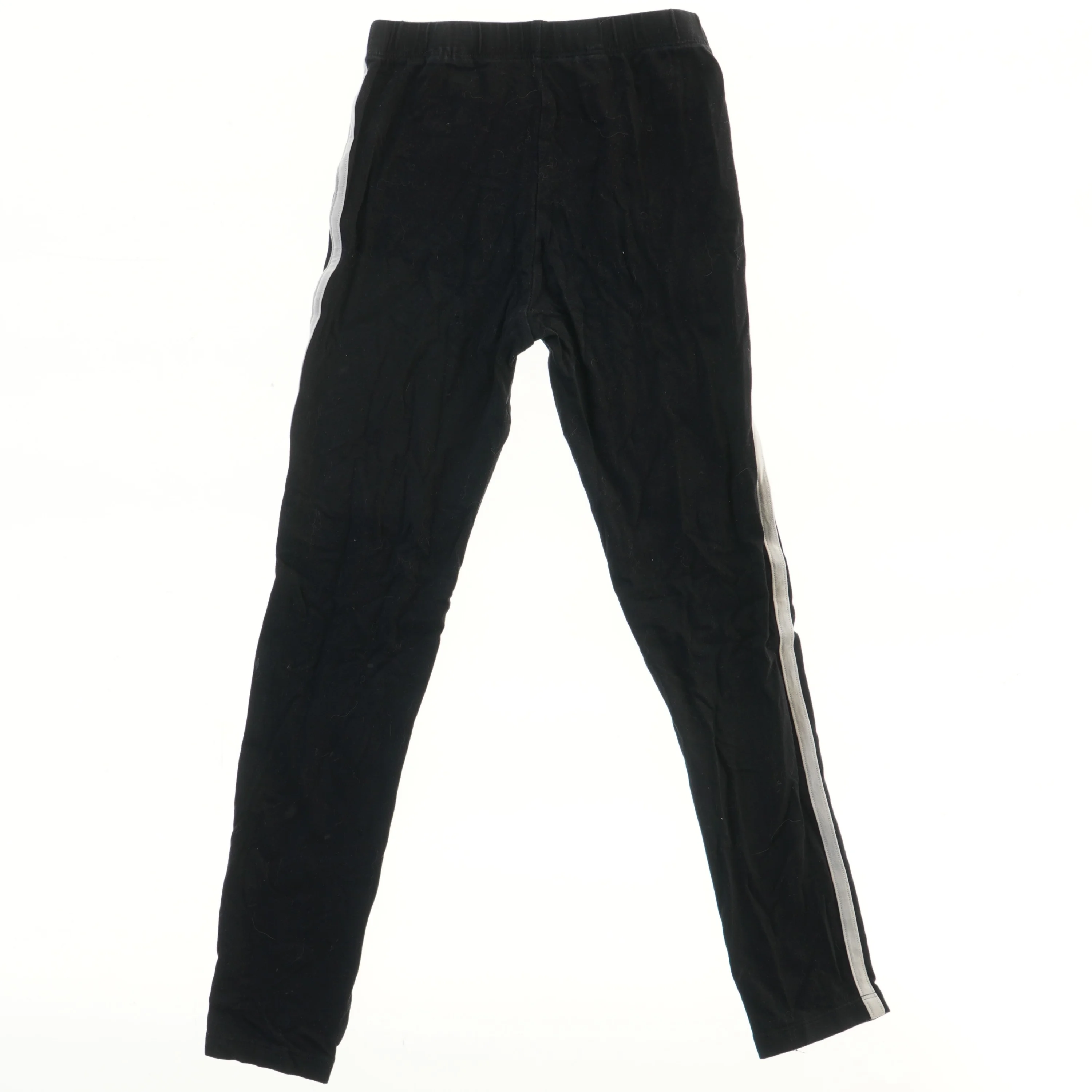 Sorte leggings med hvide striber fra VRS (str. 122)