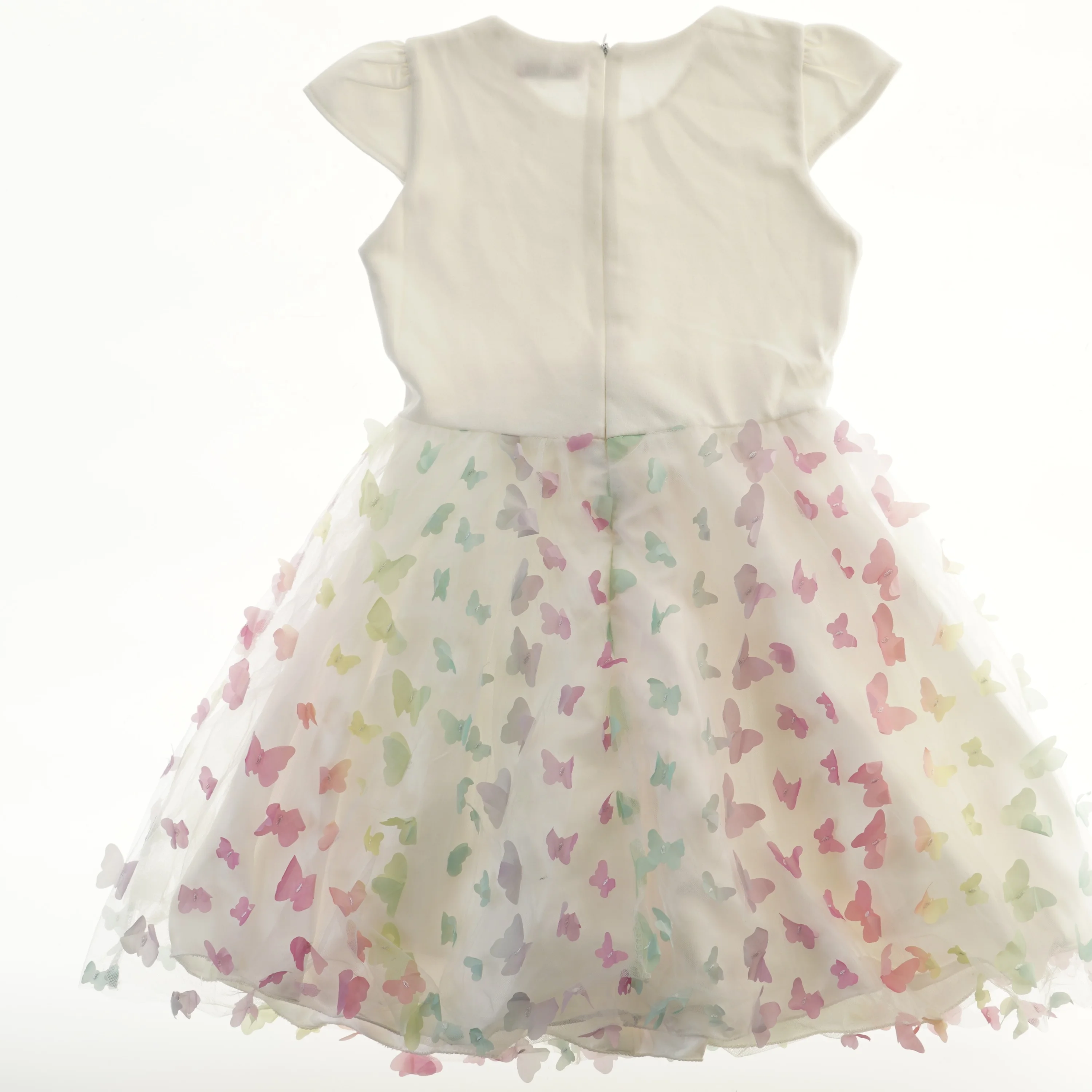 Børne sommerkjole med sommerfugle fra Pretty baby (str. 152)