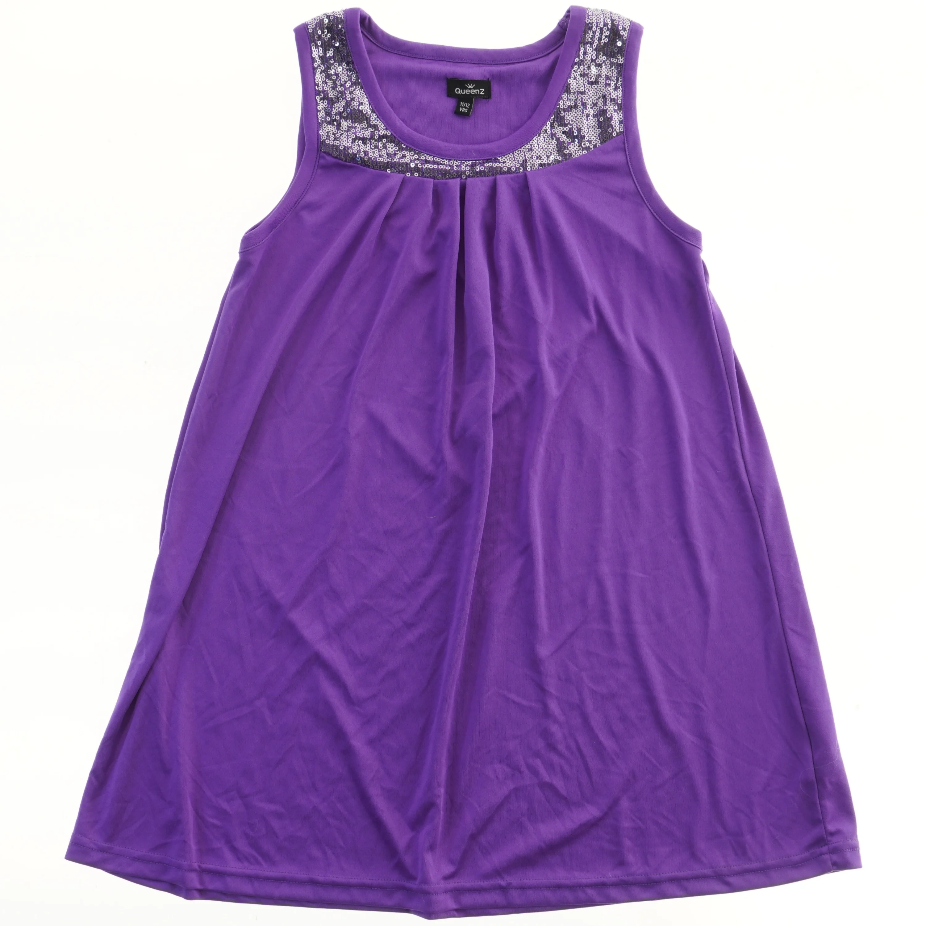 Lilla kjole med pailletter fra Queenz (str. 146)