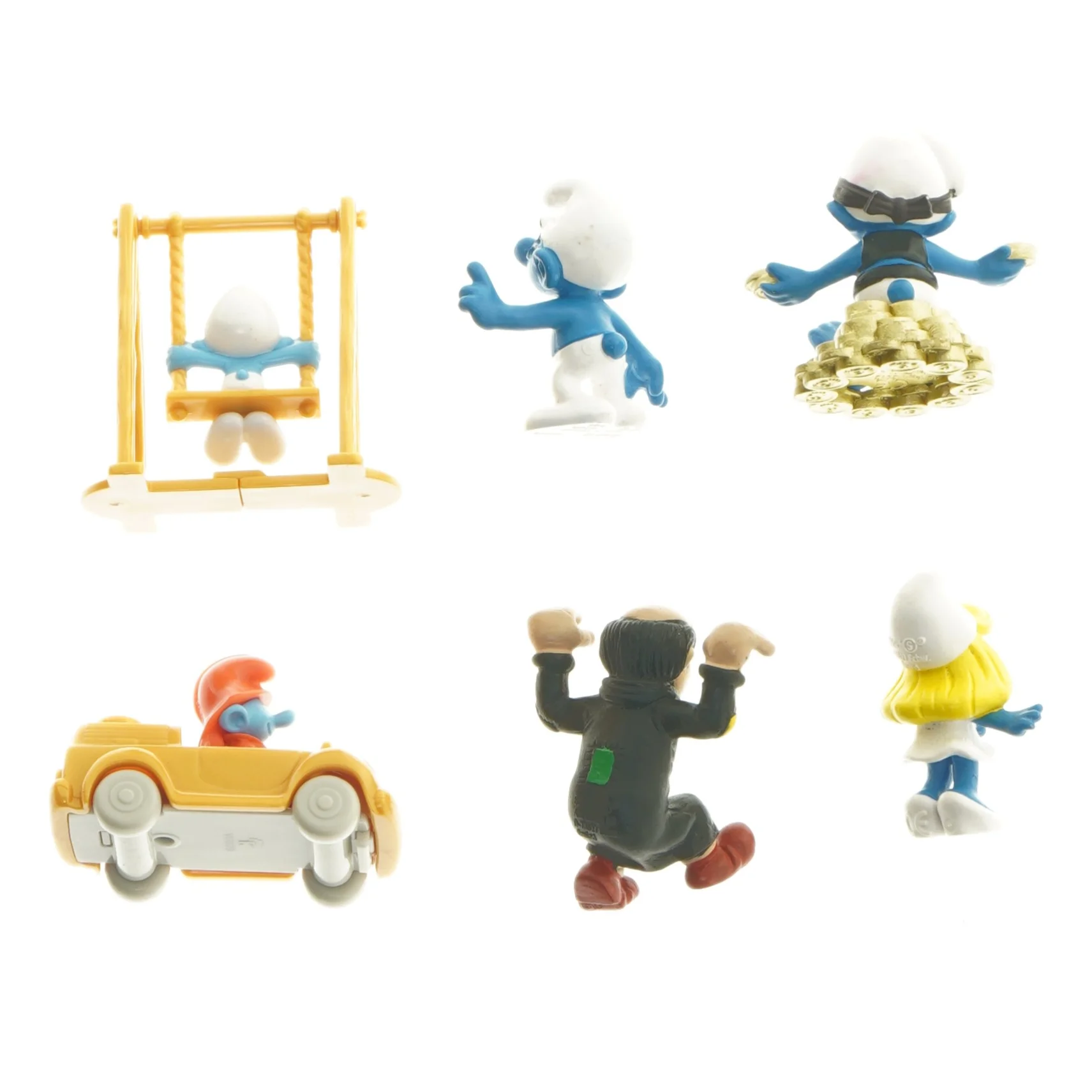 Smølfer hobbi figurer (str. 7 cm)