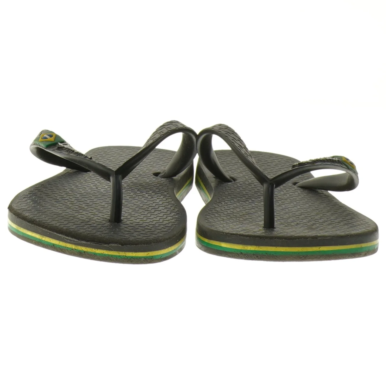 Sort flip flops med brasiliansk flag fra Havaianas (str. 29 )