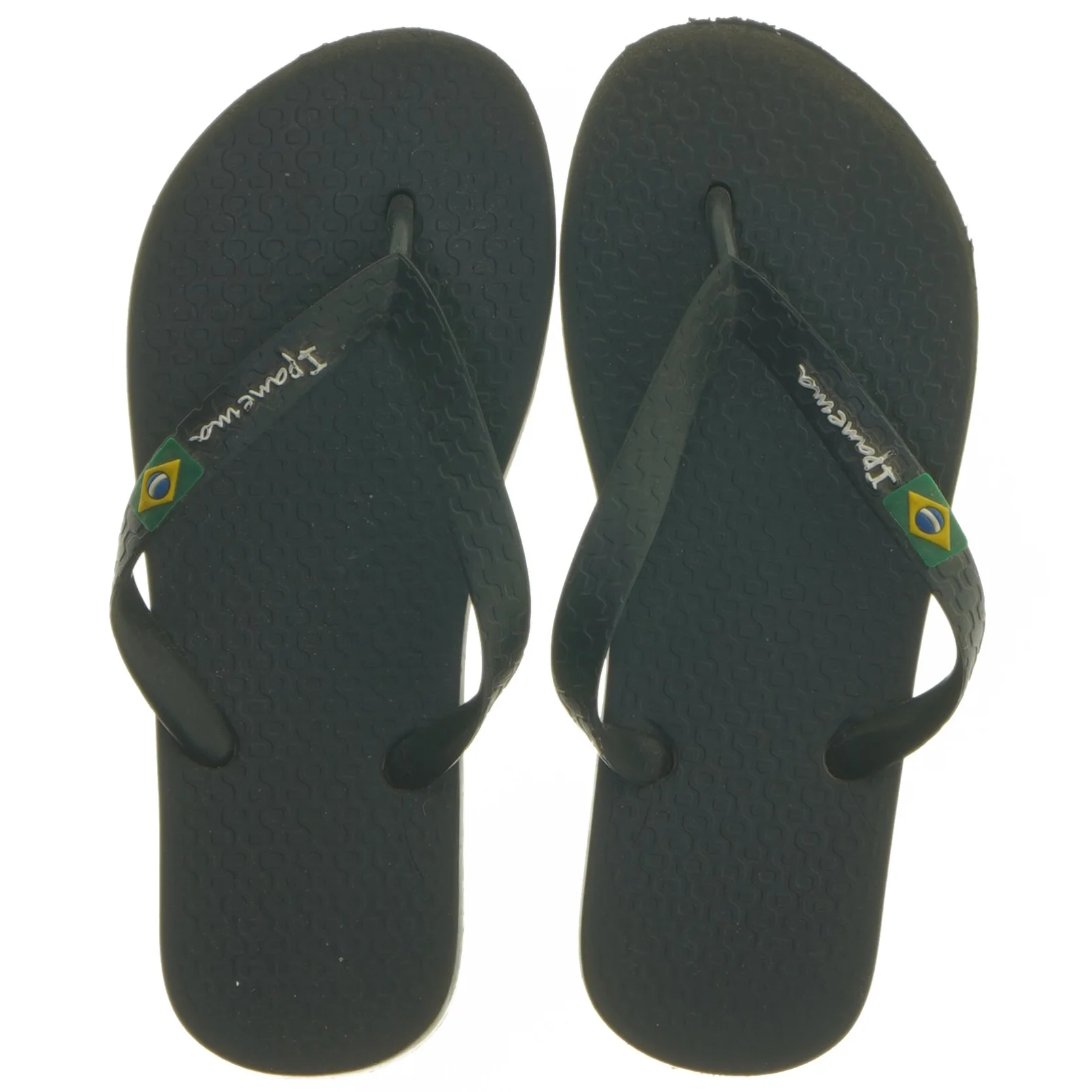 Sort flip flops med brasiliansk flag fra Havaianas (str. 29 )