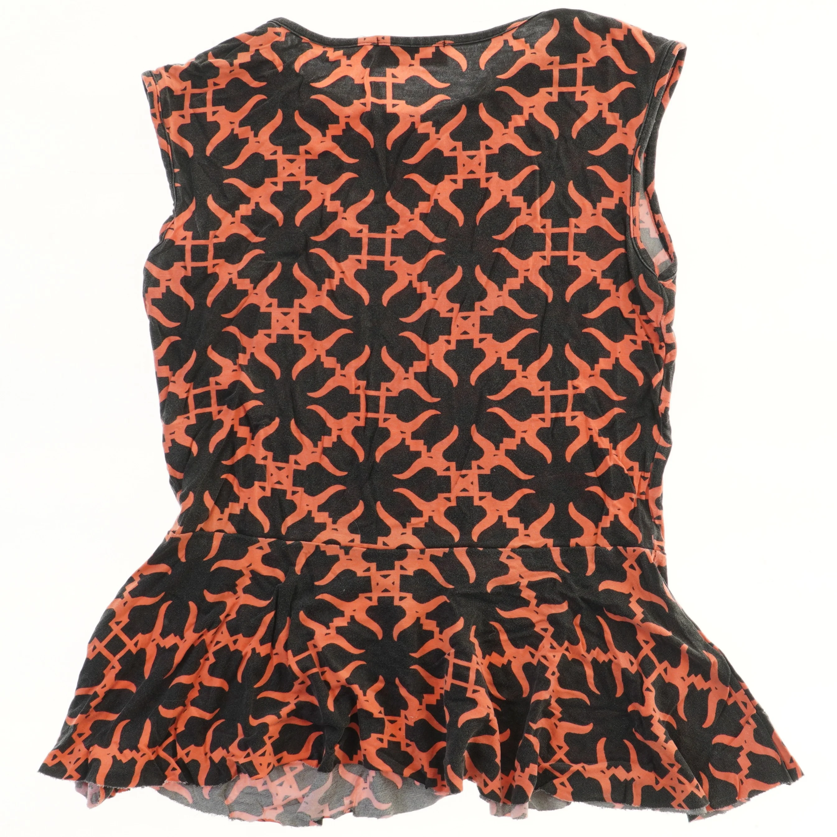 Ærmeløs mønstret bluse fra Girl Power (str. 152)