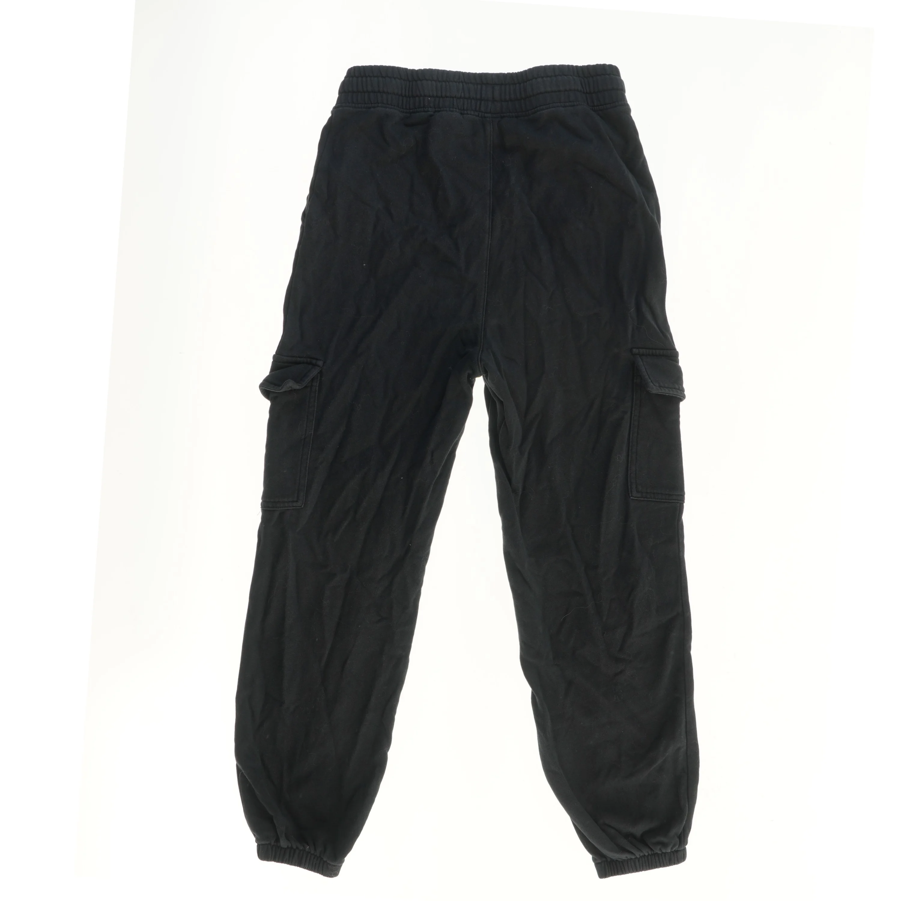 Sort cargo bukser med elastik fra H&M (str. 164)