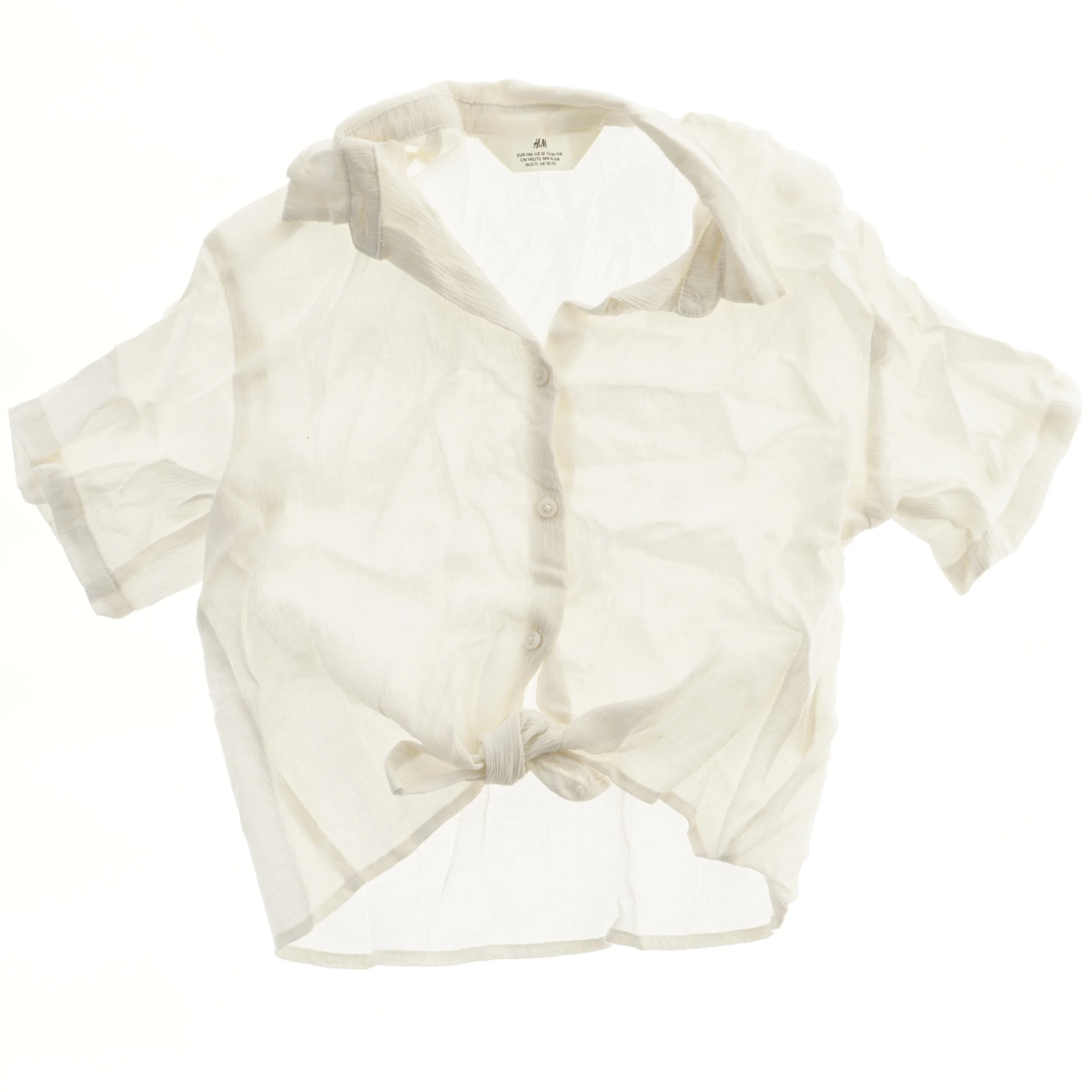 Kortærmet skjorte fra H&M (str. 146)