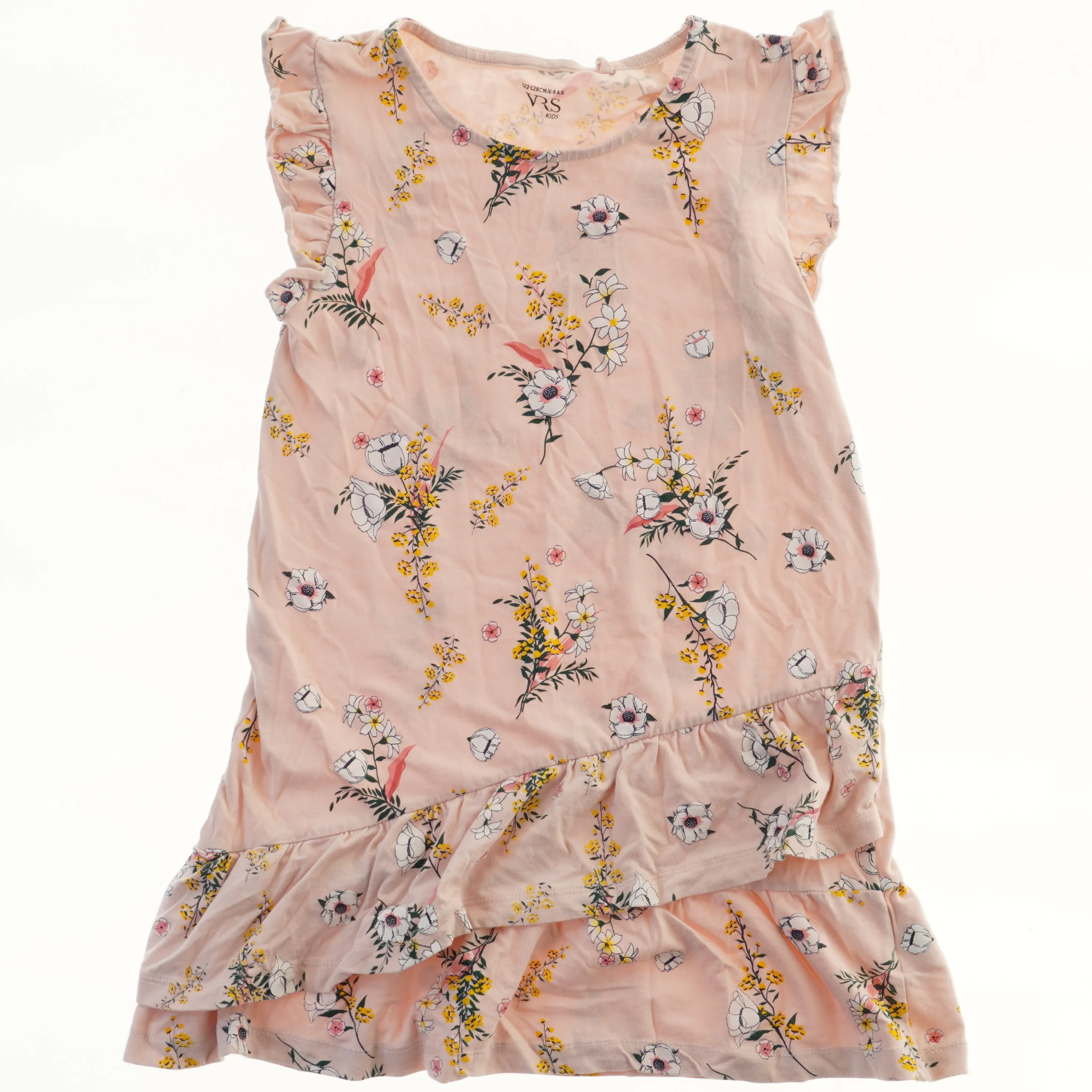 Sommerkjole med blomsterprint fra VRS (str. 122)