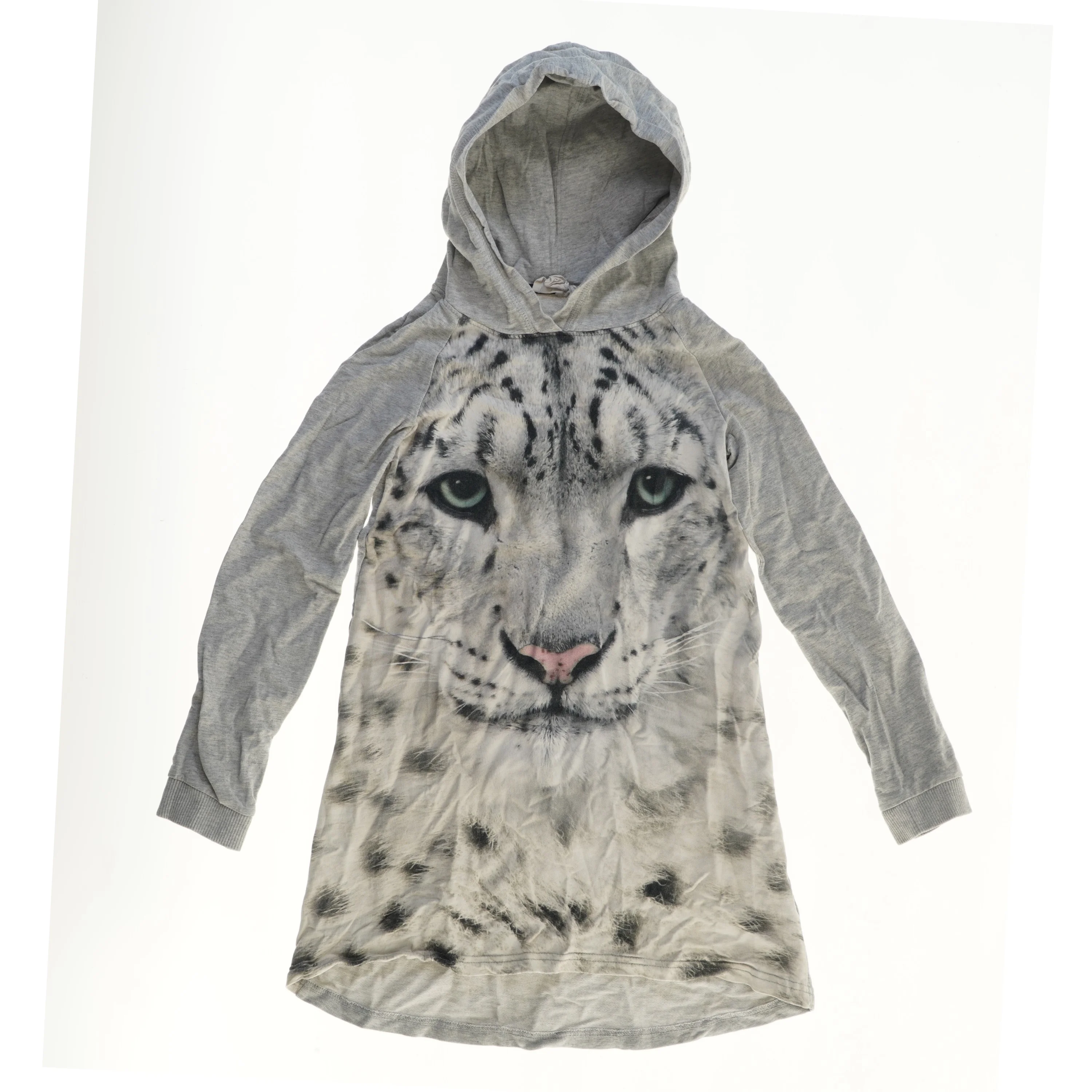 Hættetrøje med leopardmotiv fra H&M (str. 134)