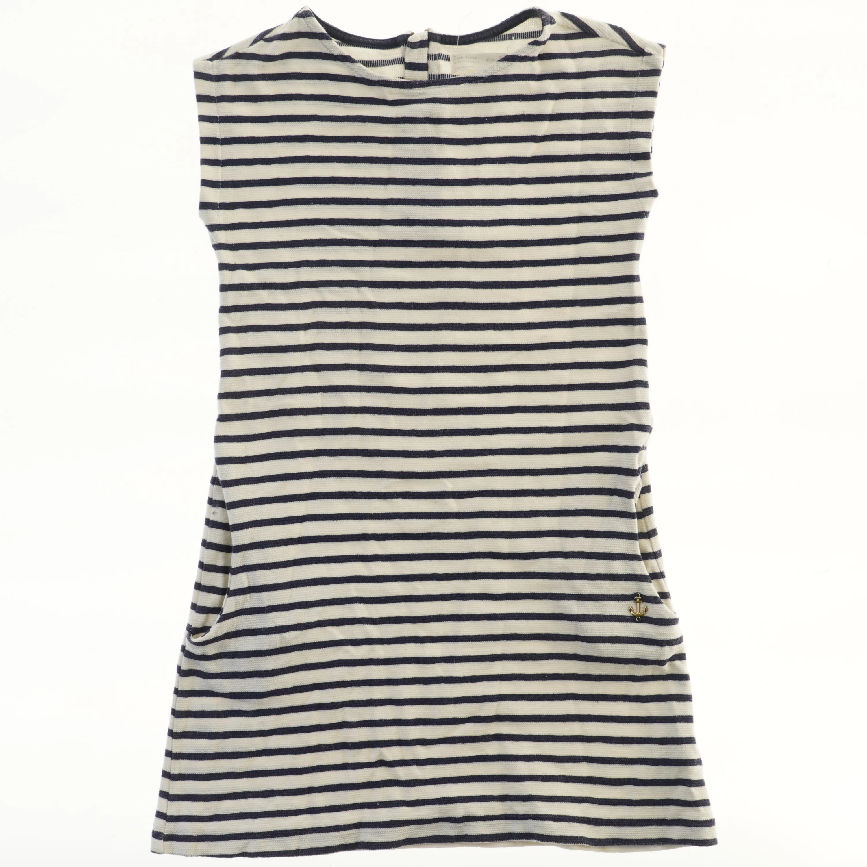 Stribet kjole med lynlås fra Zara Girls (str. 140)