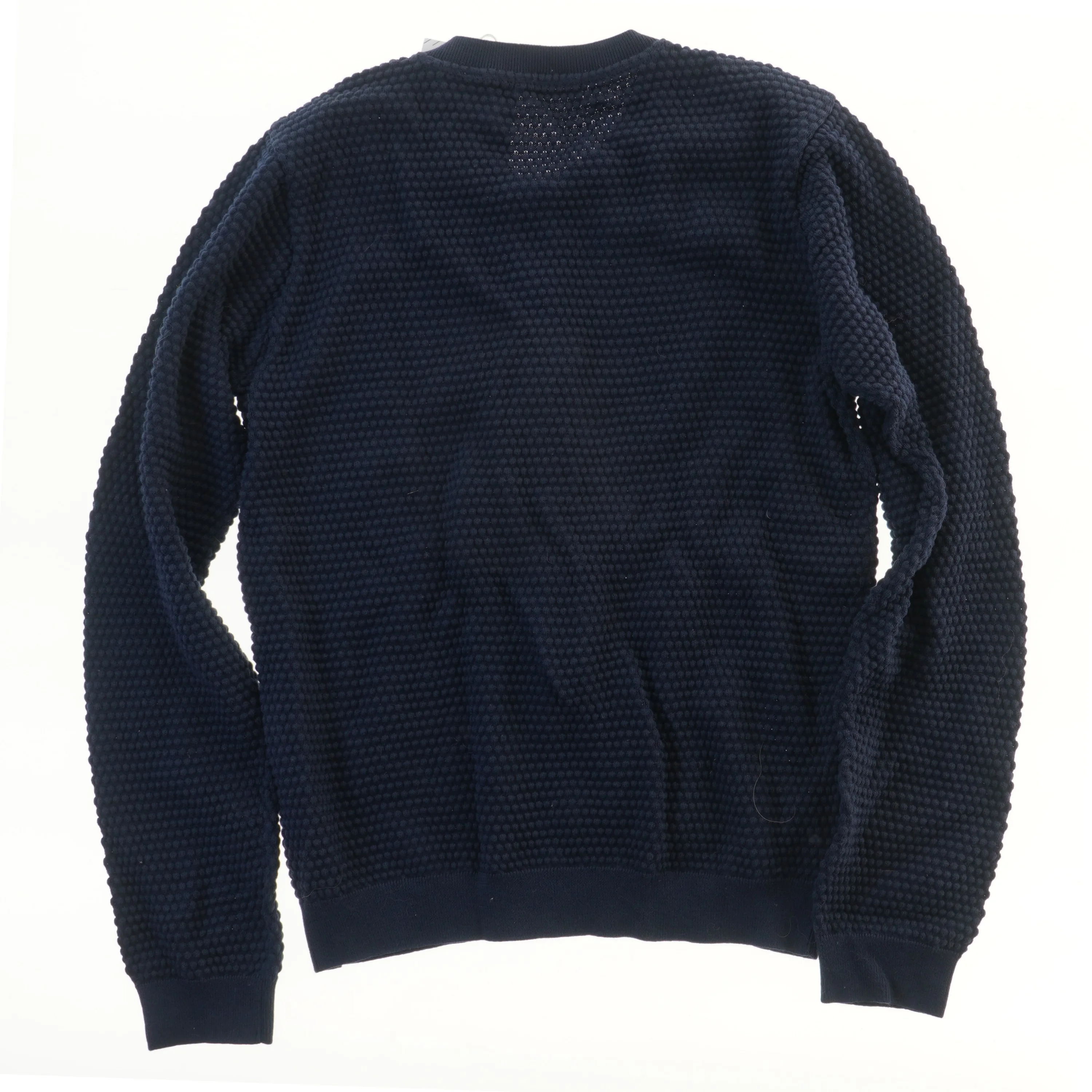 NY Mørkeblå cardigan med lynlås fra Knowledge Cotton Apparel (str. 158)