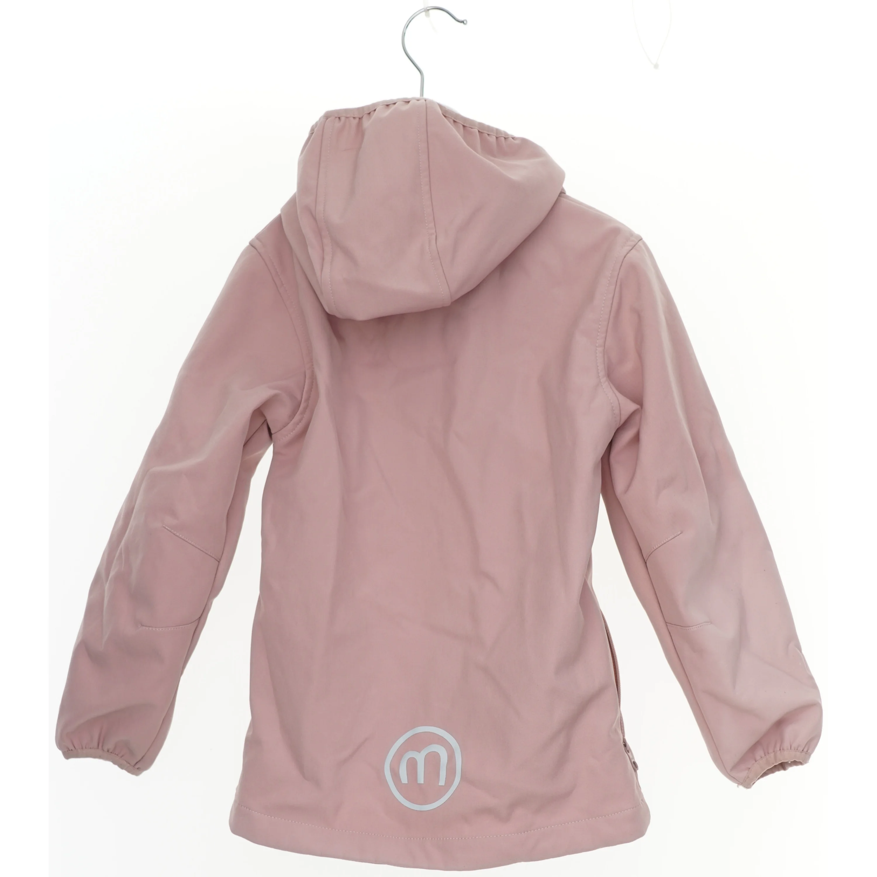Lyserød jakke med hætte fra Minymo (str. 116)