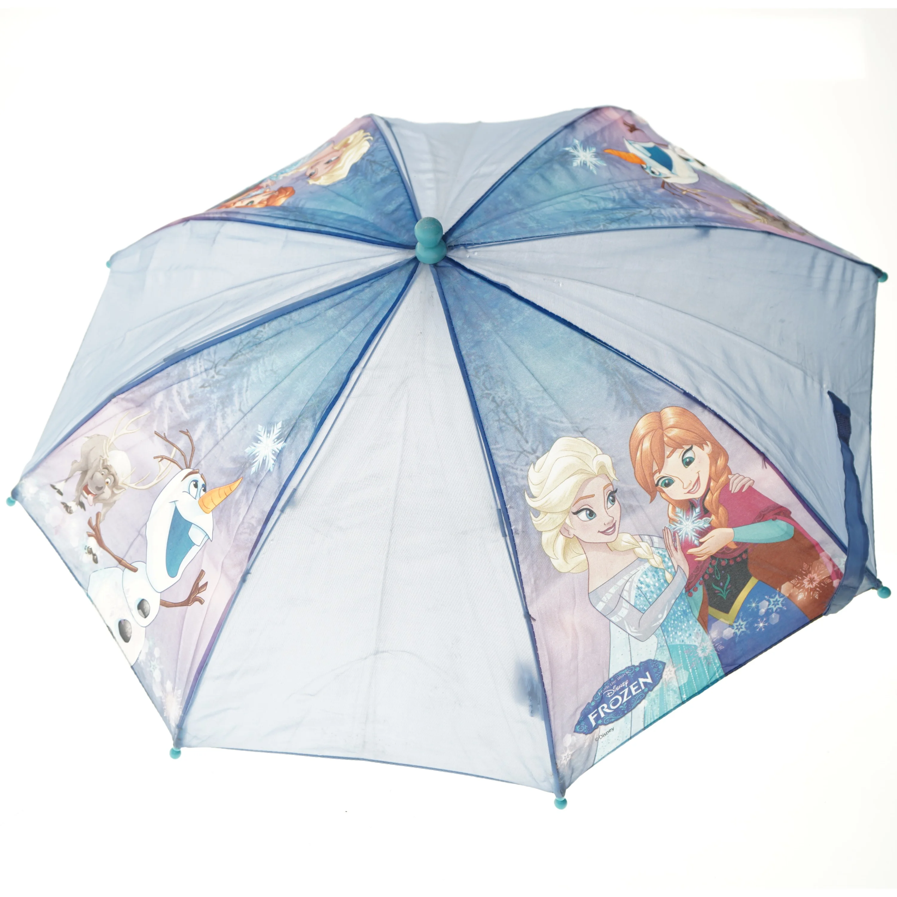 Børneparaply med Frozen motiv fra Disney (str. 55 cm)