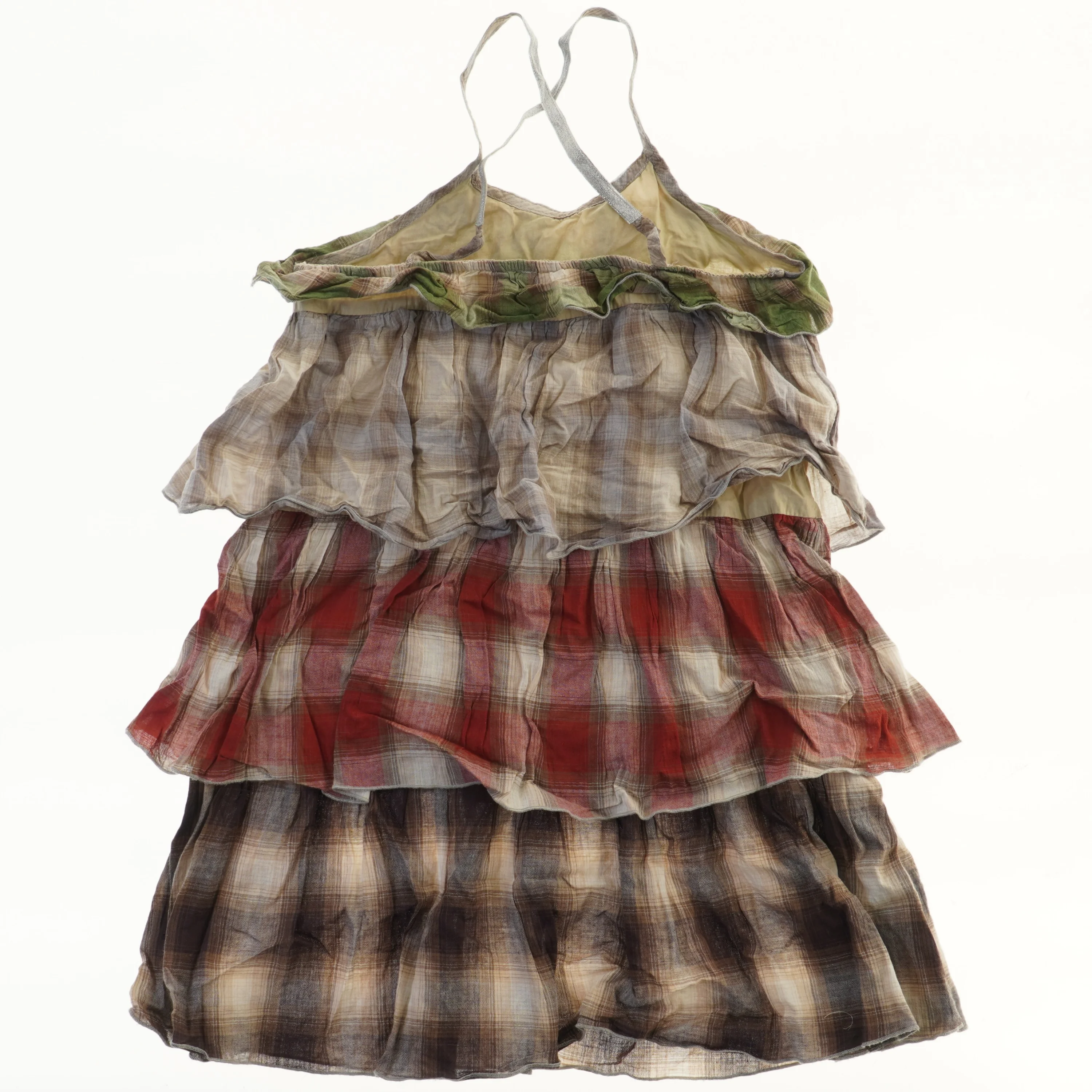 Sommerkjole med ternet mønster fra Chaos Couture (str. 134)