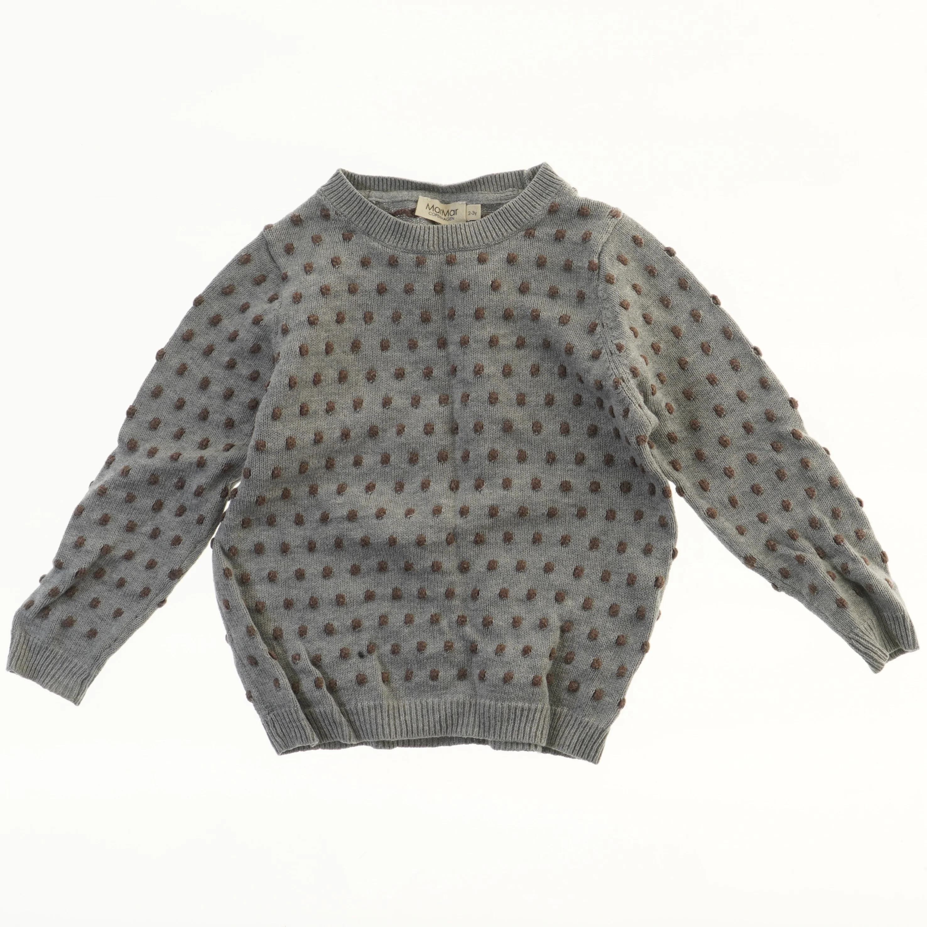 Uldsweater med prikker fra MarMar (str. 98)