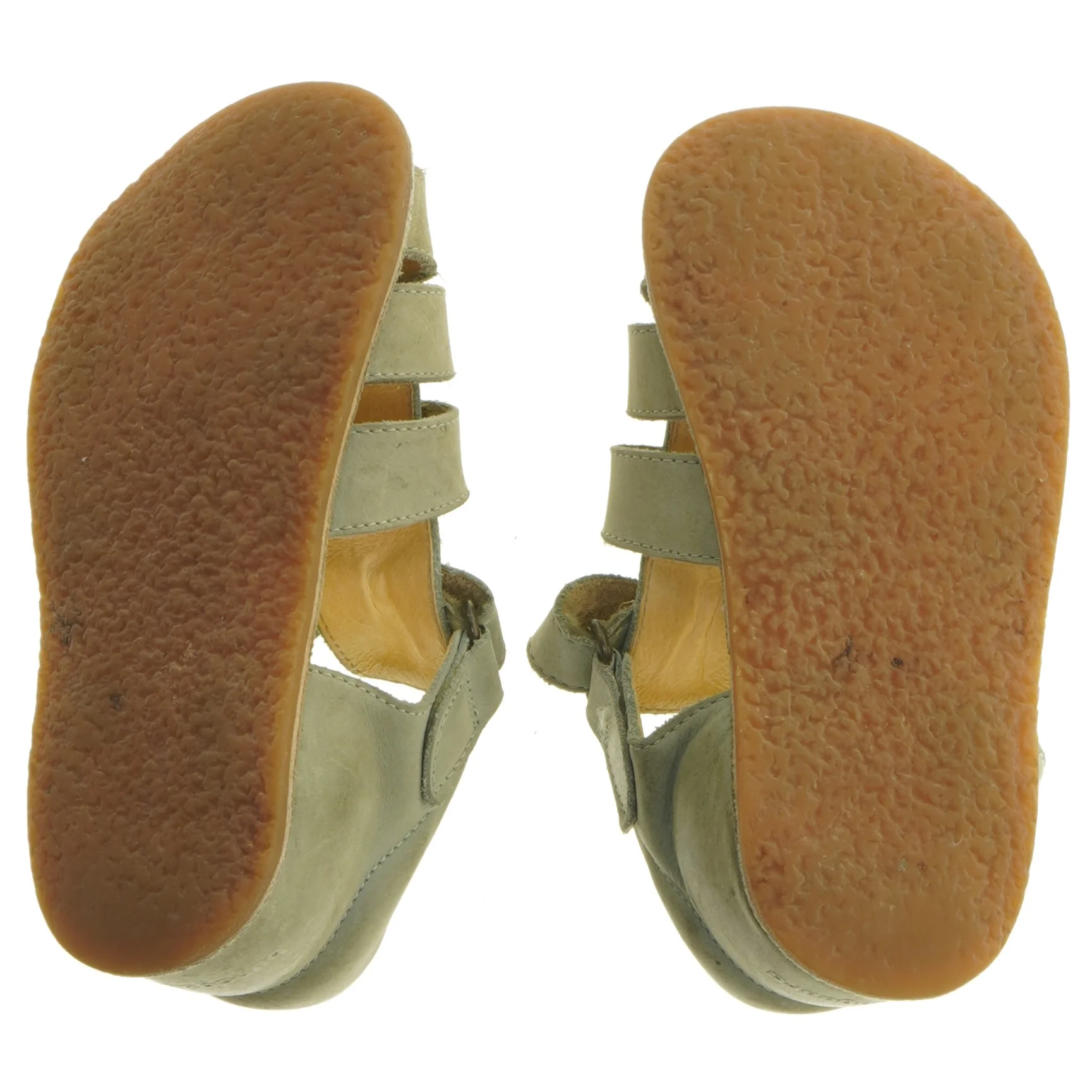 Grønne lædersandaler til børn fra Bundgaard (str. 27 )