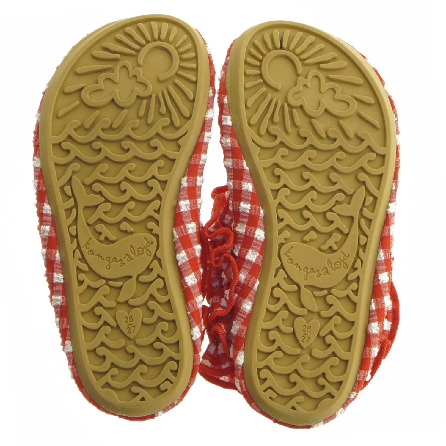 Børnesko med ternet mønster (str. 26-27 )