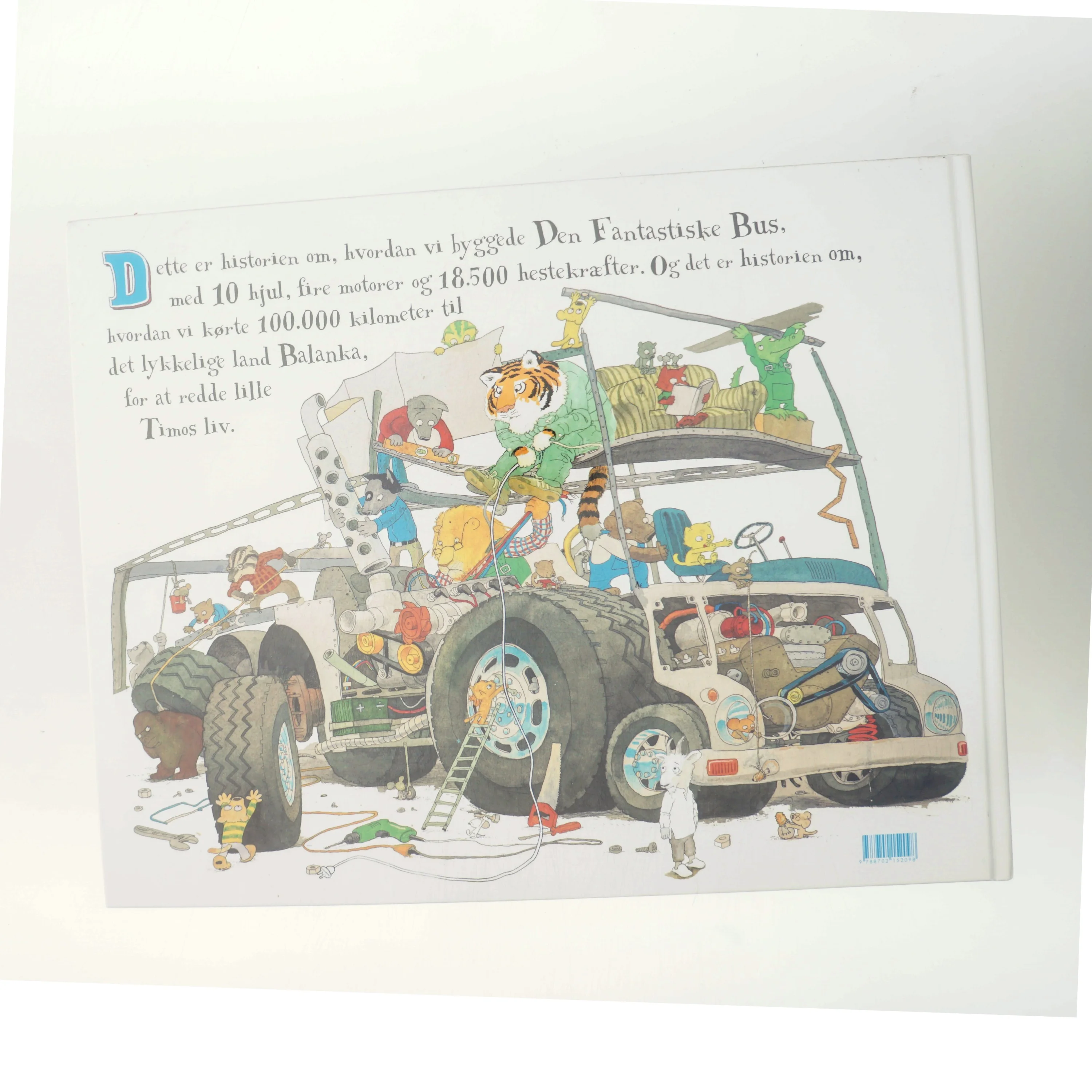 Den fantastiske bus : (eller hvordan vi kom fra A til B) af Jakob Martin Strid (Bog)