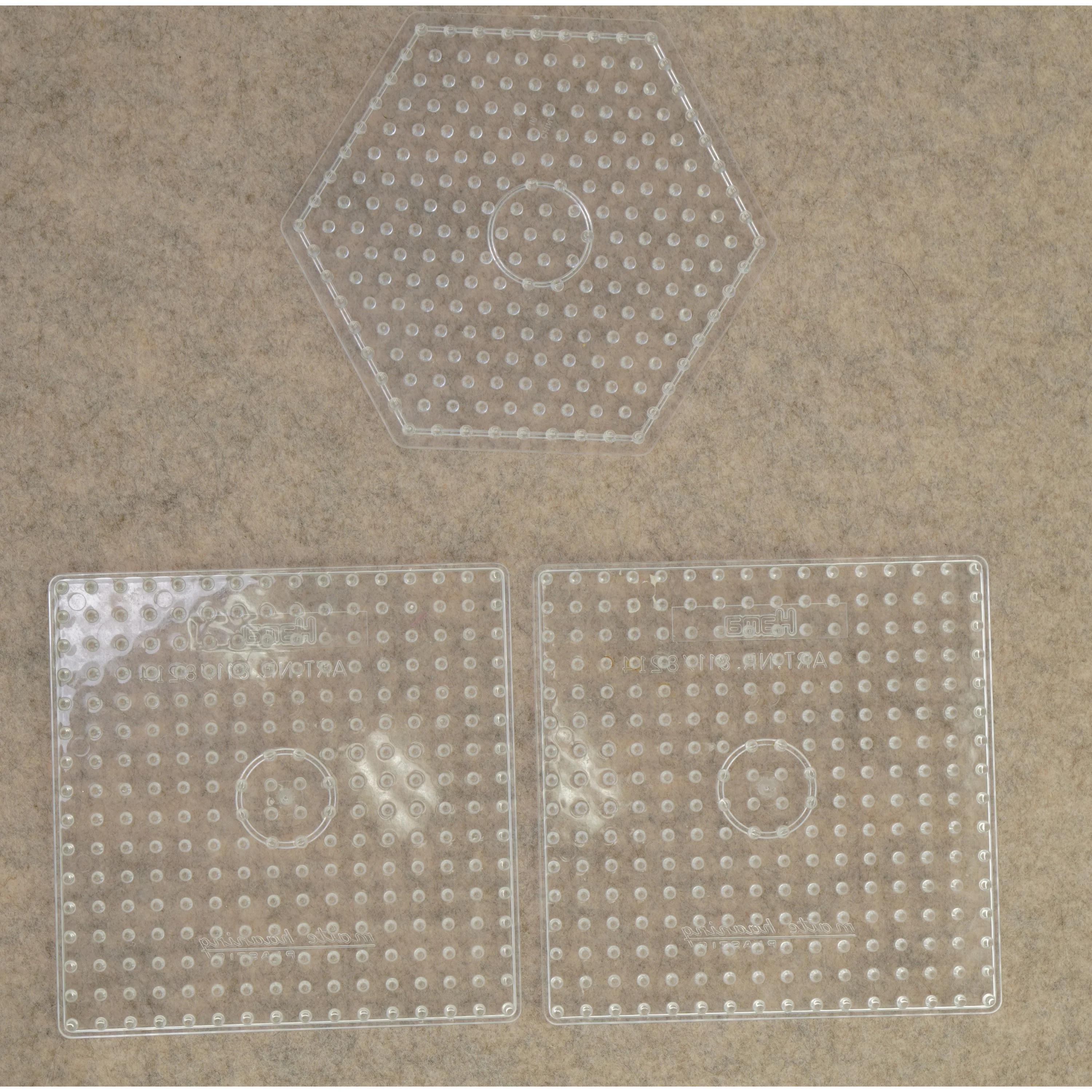 Perleplade (str. 16 x 16 cm og 15 x 17 cm)