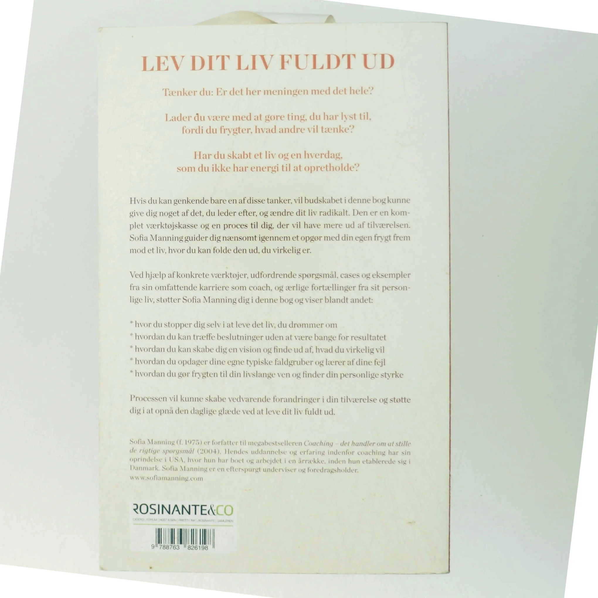 Hvad venter du egentlig på? : sådan vender du din frygt til personlig styrke af Sofia Manning (Bog)