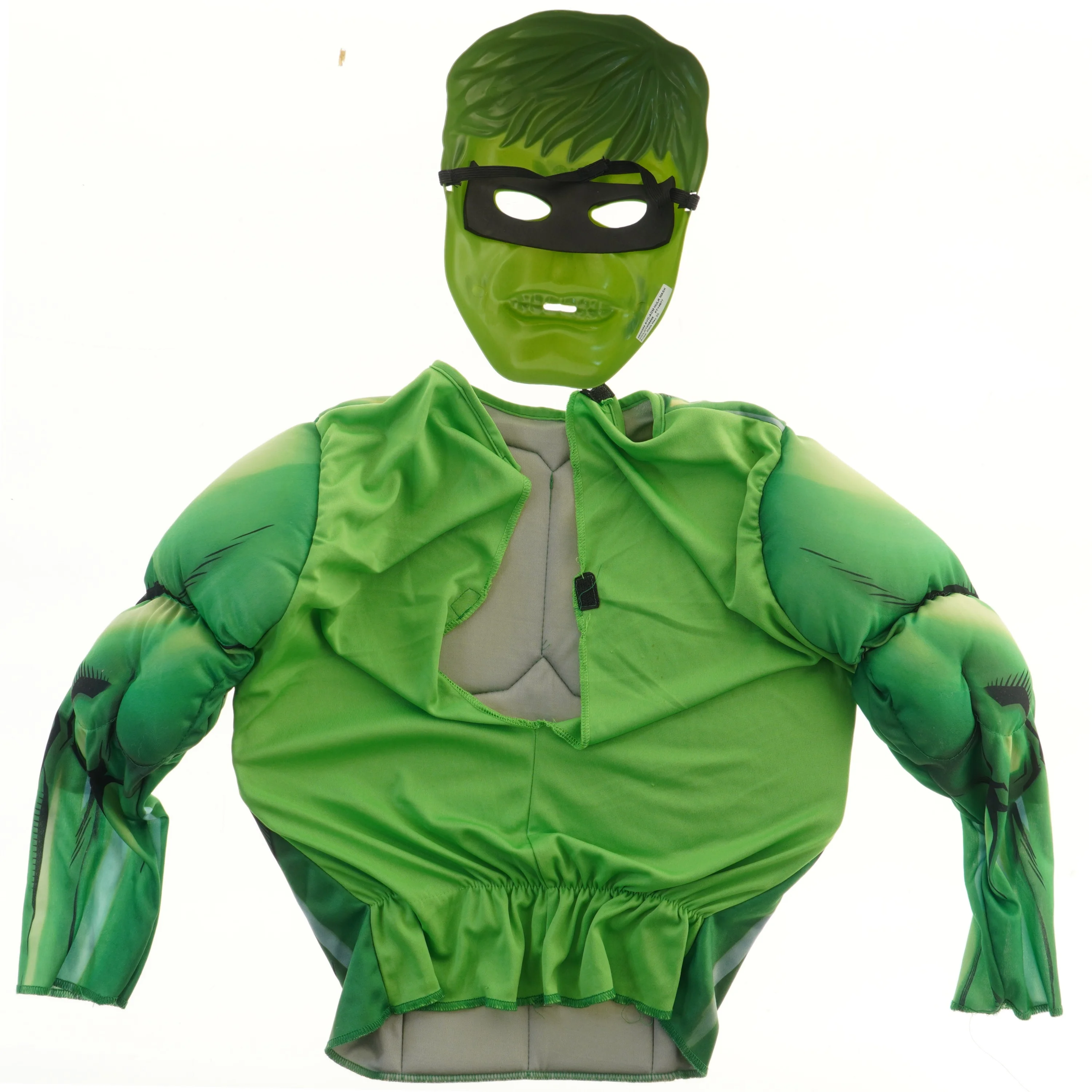 Hulk muskelkostume fra Rubies (str. 46 cm)