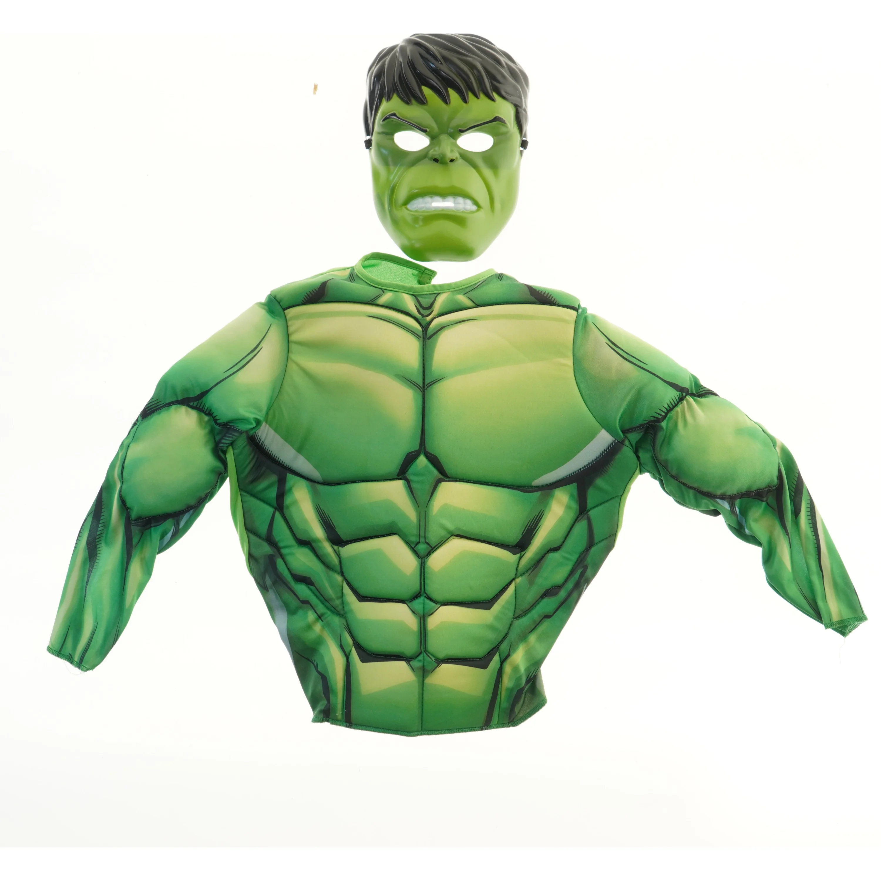 Hulk muskelkostume fra Rubies (str. 46 cm)