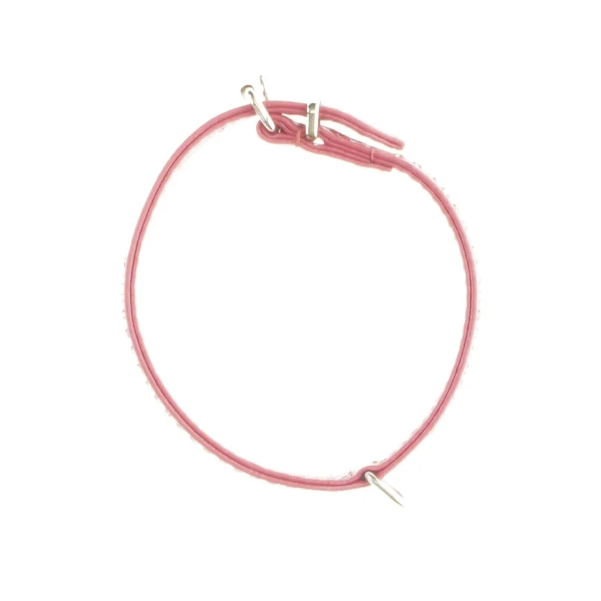 Kat/hund halsbånd med sten