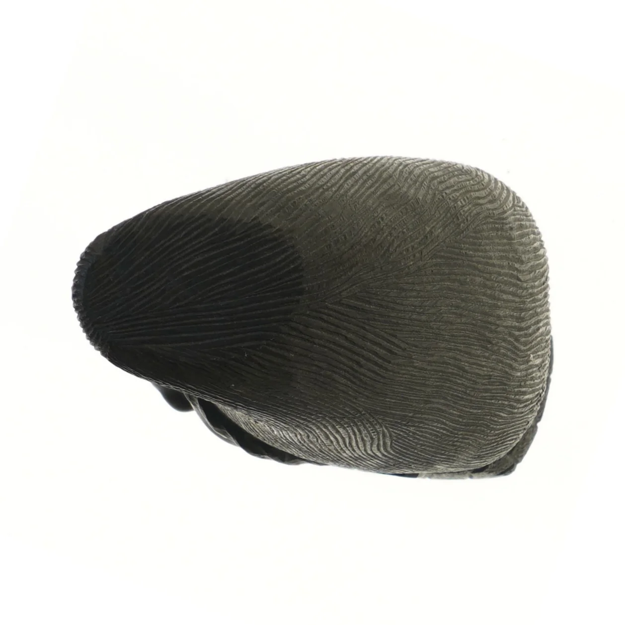 Sort træstatue af en person (str. 38 cm)