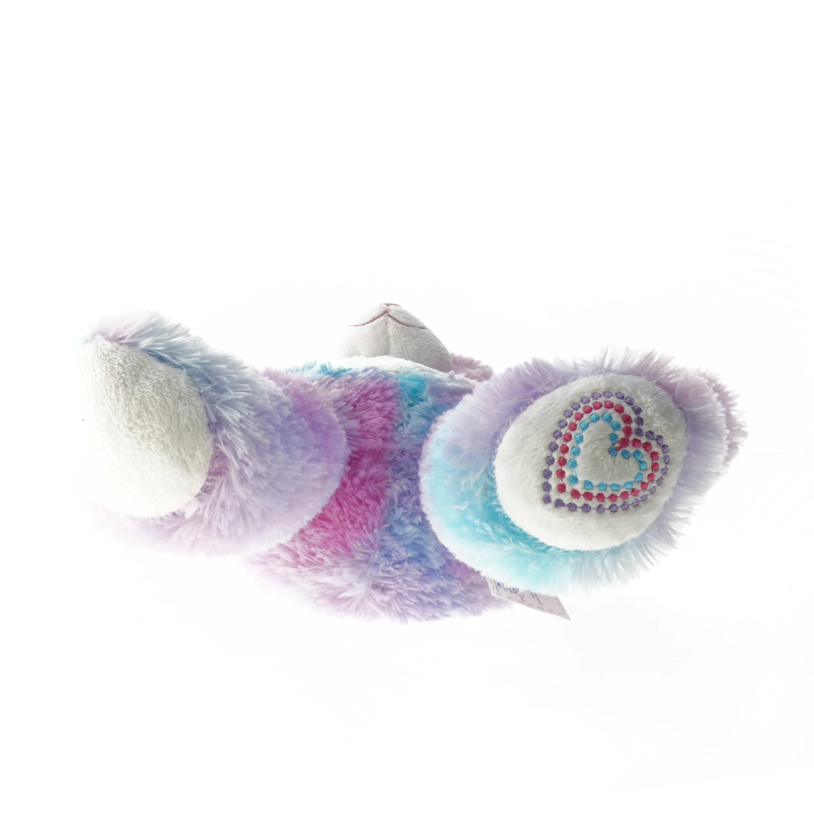 Bamse i flerfarvet pastel fra Build a Bear (str. 40 cm)